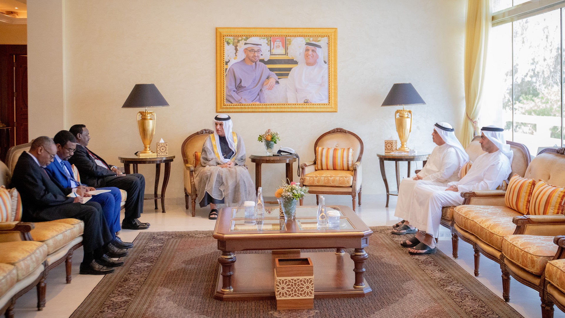 Image for the title: RAK Ruler receives Sudanese Consul-General 