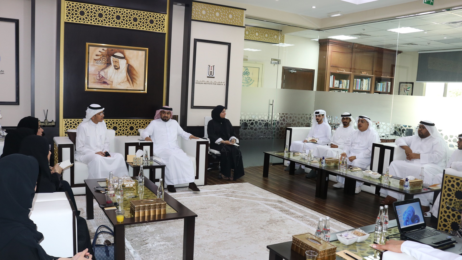 Image for the title: SCC’s 'Edu. Committee' visits Sharjah Institute for Heritage 