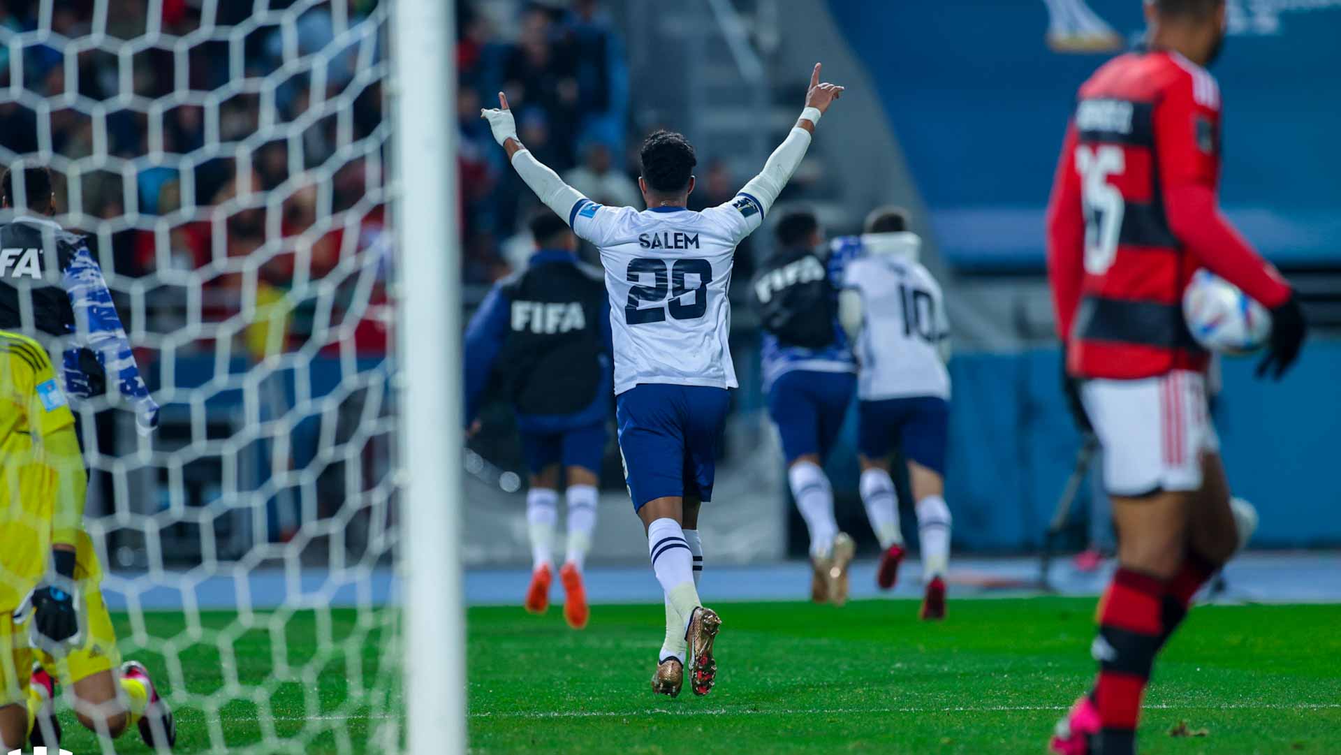 صورة بعنوان: الهلال السعودي يفوز على فلامنجو ويتأهل لنهائي مونديال الأندية  