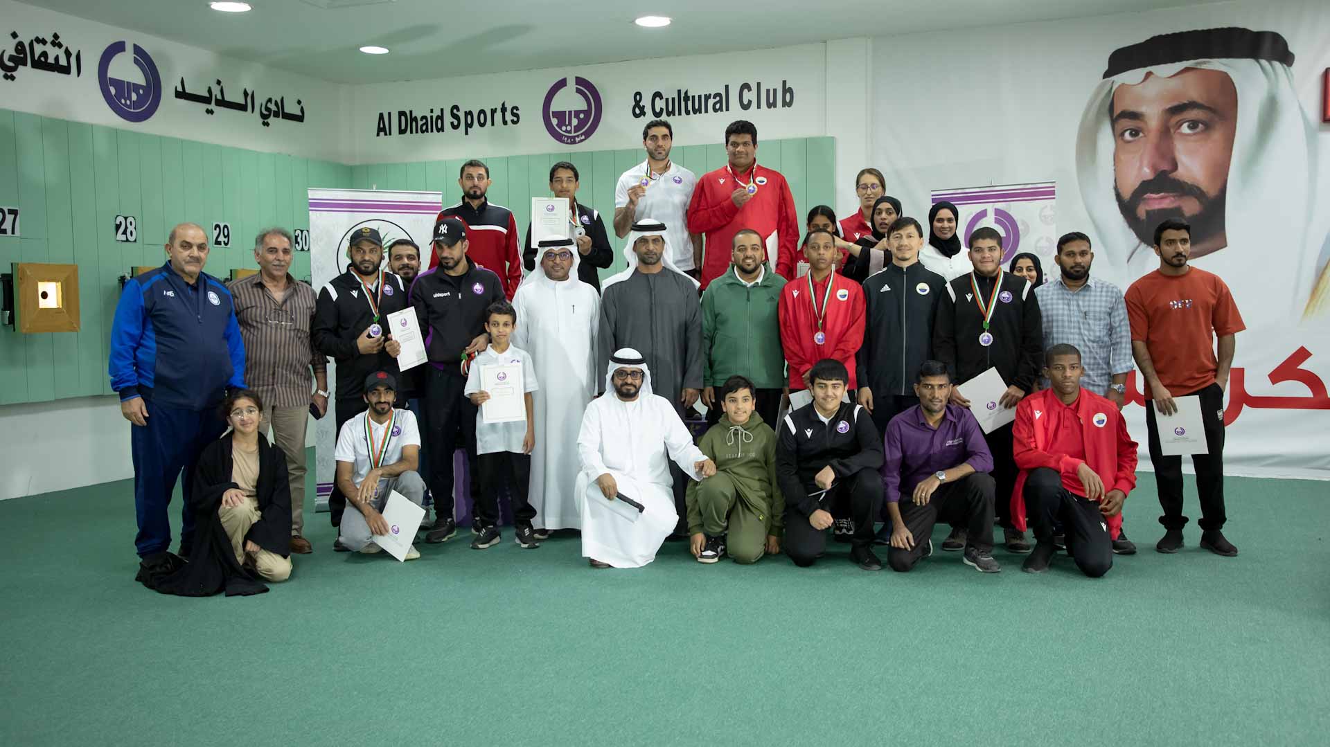 Image for the title: Al Dhaid Club concludes 16th Annual Air Shooting Championship 