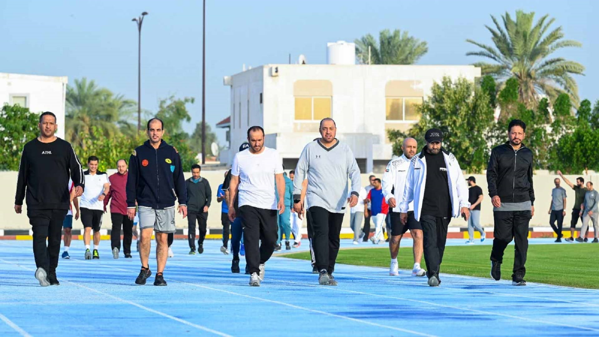 Image for the title: Al Shamsi attends the conclusion of Sports Day event 