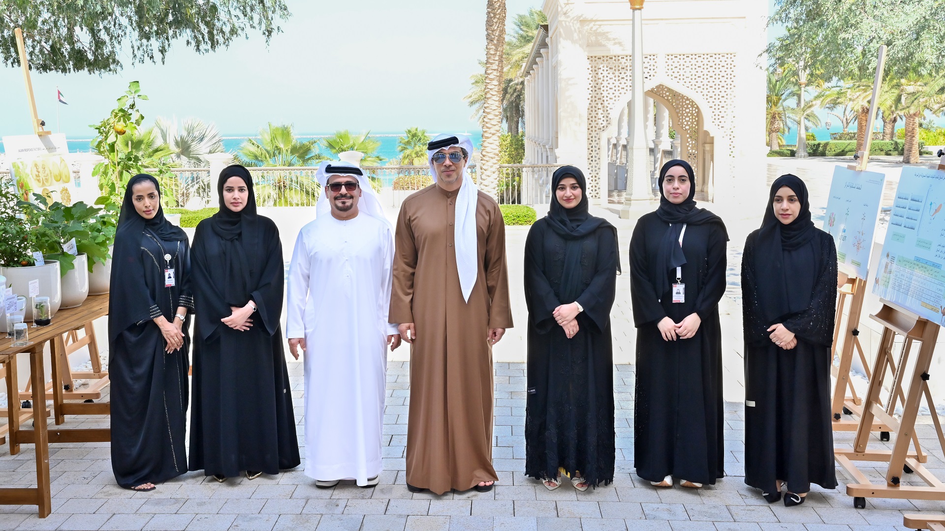 Image for the title: Mansour bin Zayed receives team from KCGEB 