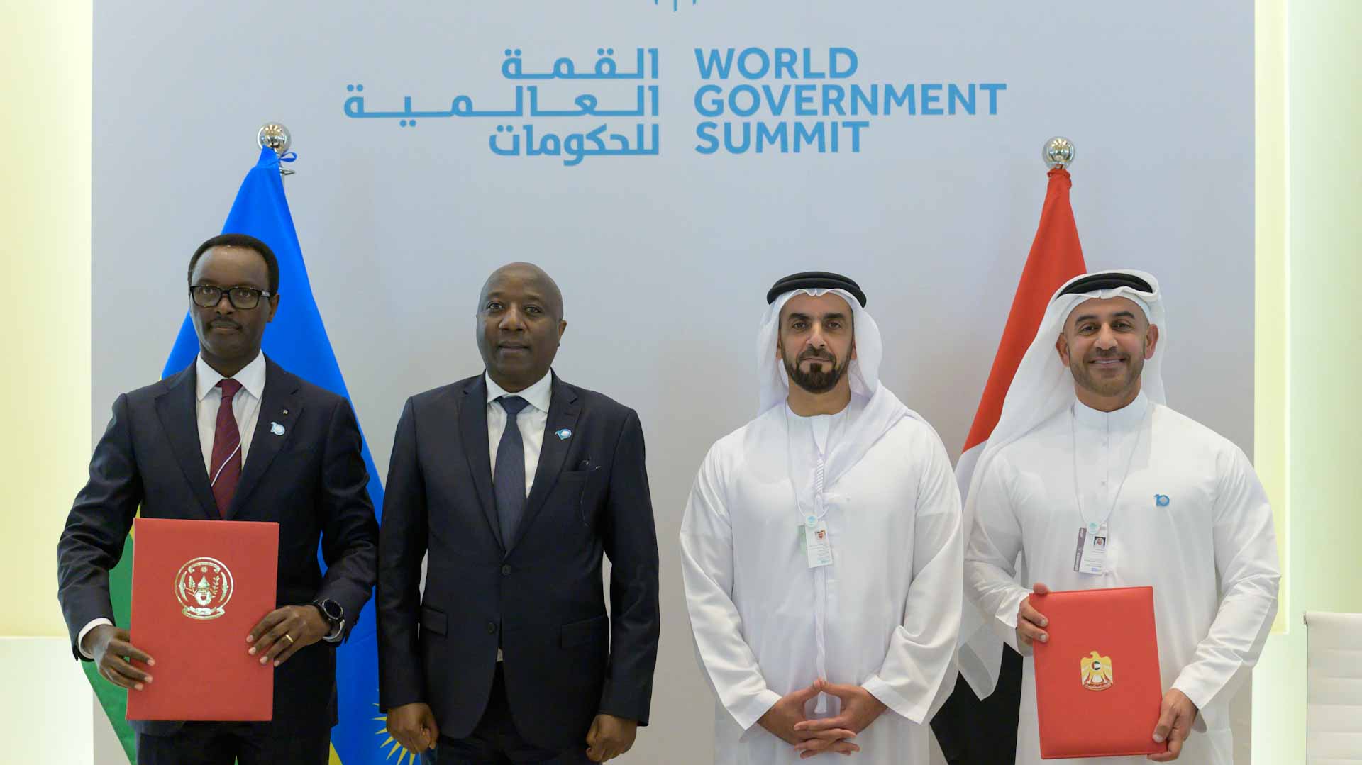 Image for the title: Saif bin Zayed, Rwandan PM launch UAE-Rwanda partnership 