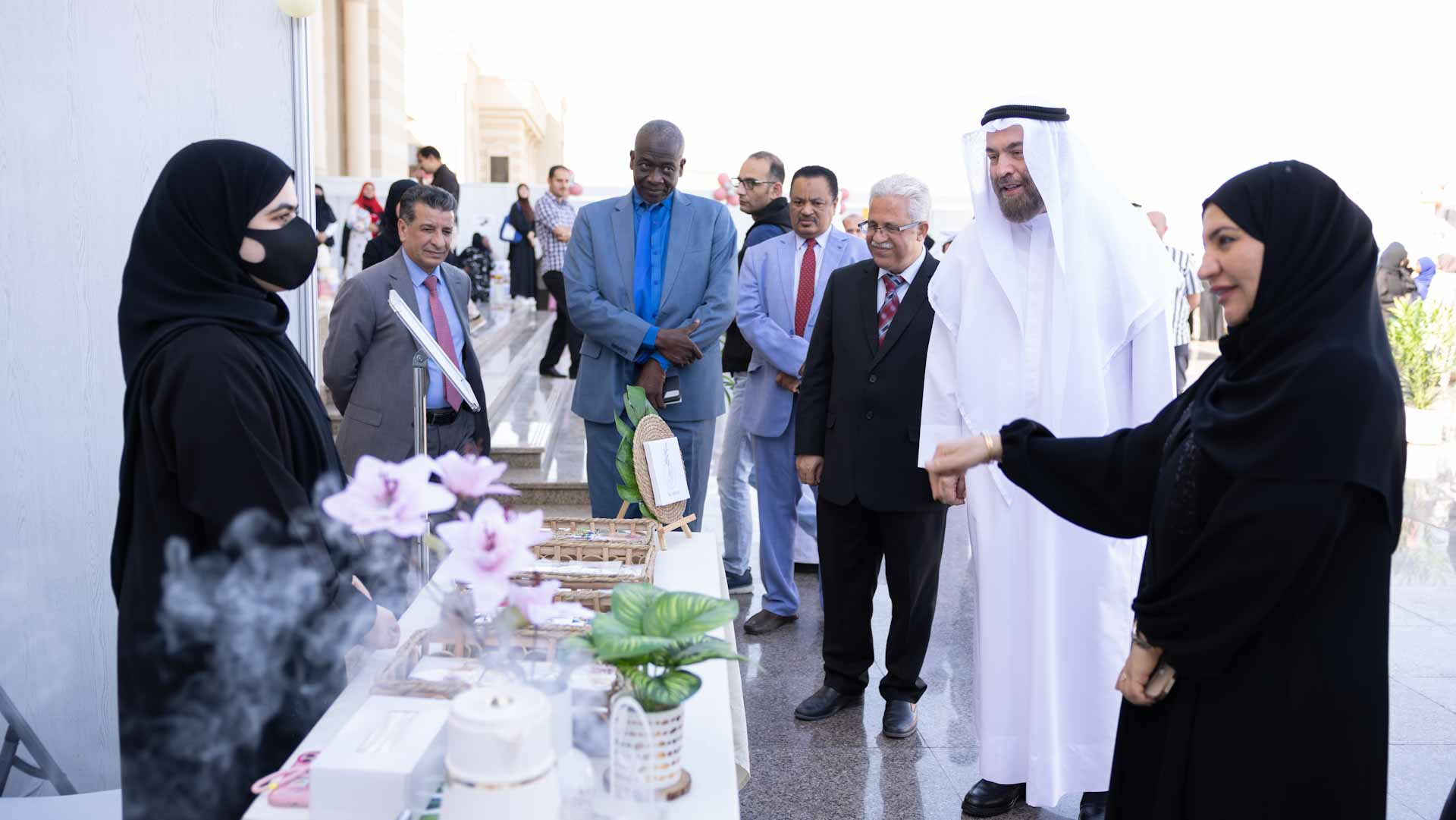 Image for the title: AQU organises exhibition to highlight students' creativity 