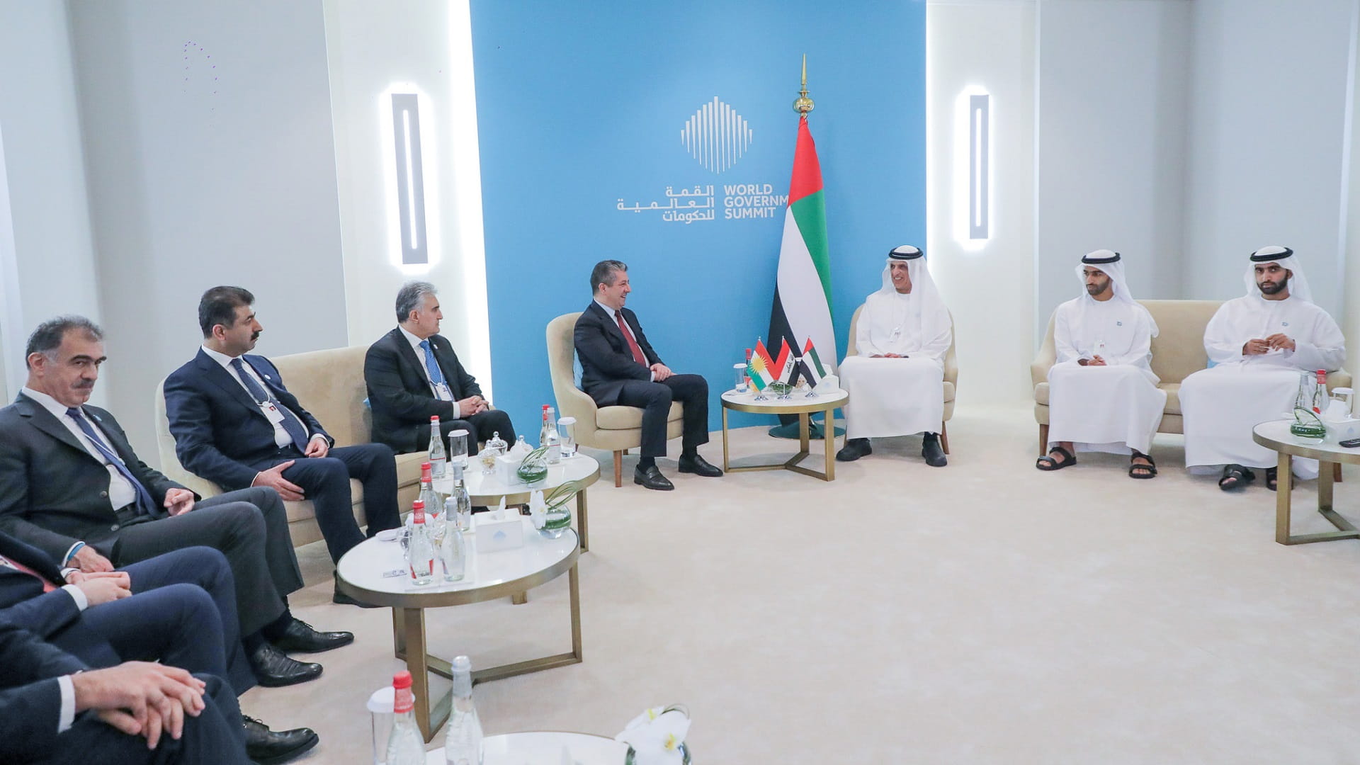 Image for the title: RAK Ruler meets world leaders on sideline of WGS 2023 