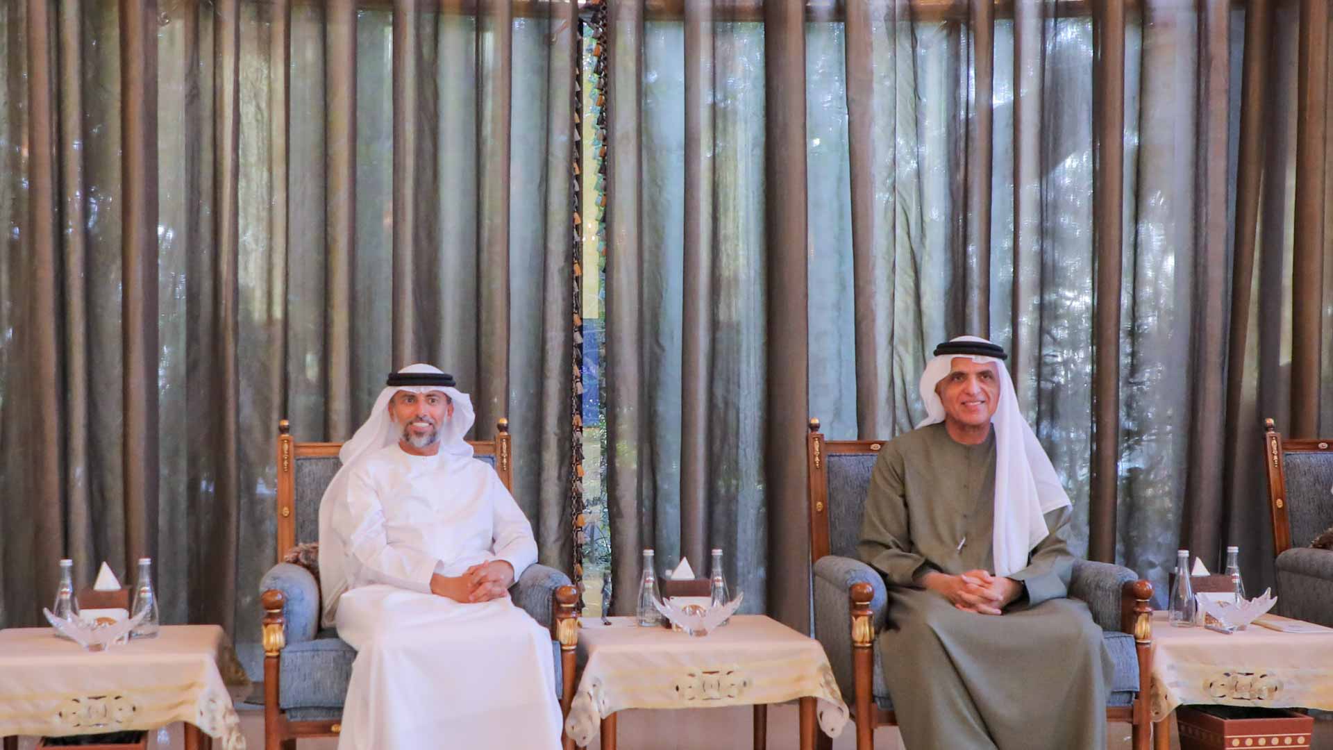 Image for the title: RAK Ruler briefed on Ministry of Energy and Infrastructure plans 