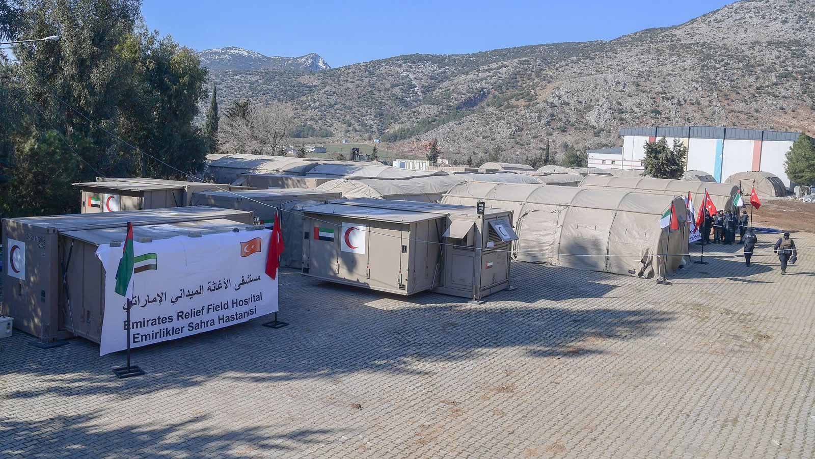 Image for the title: UAE field hospital in Türkiye provides treatment to 174 victims 