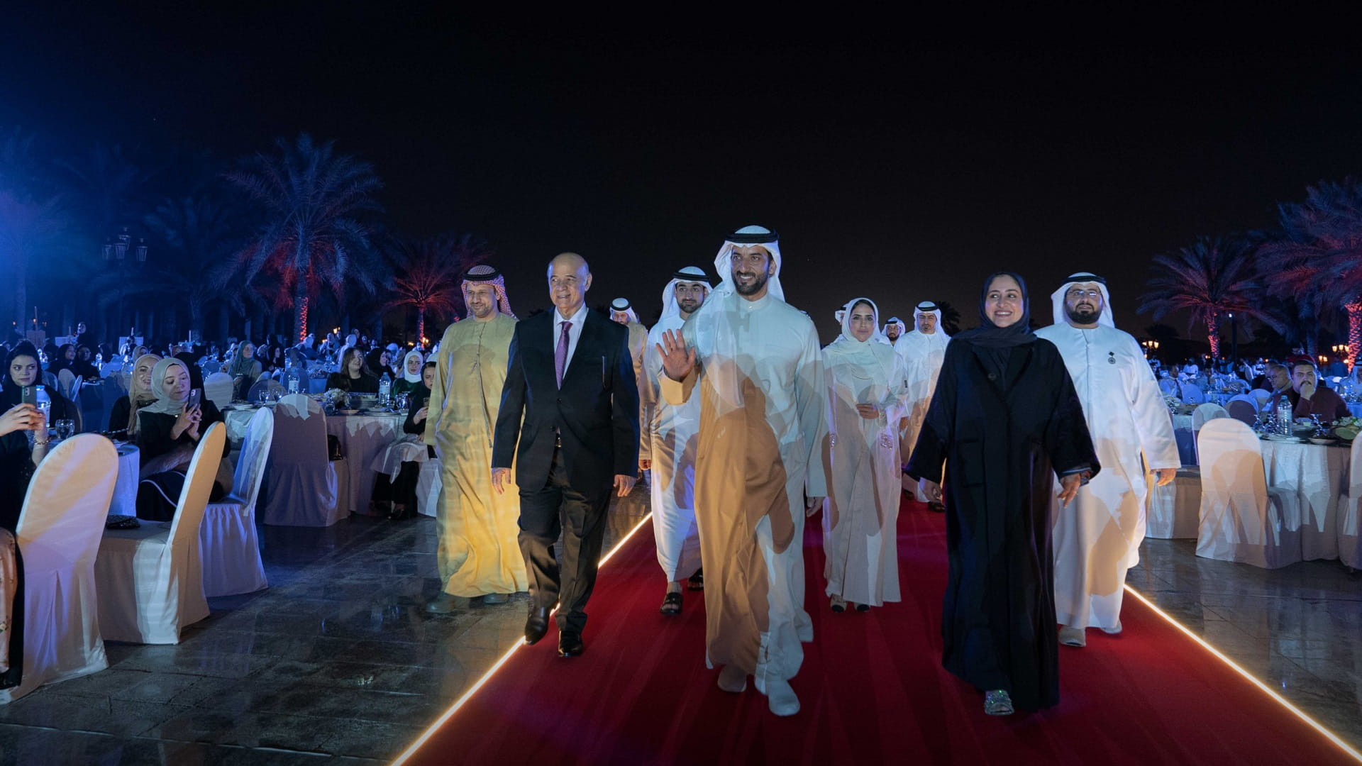 Image for the title: Sultan bin Ahmed Al Qasimi attends UOS Alumni reunion ceremony 