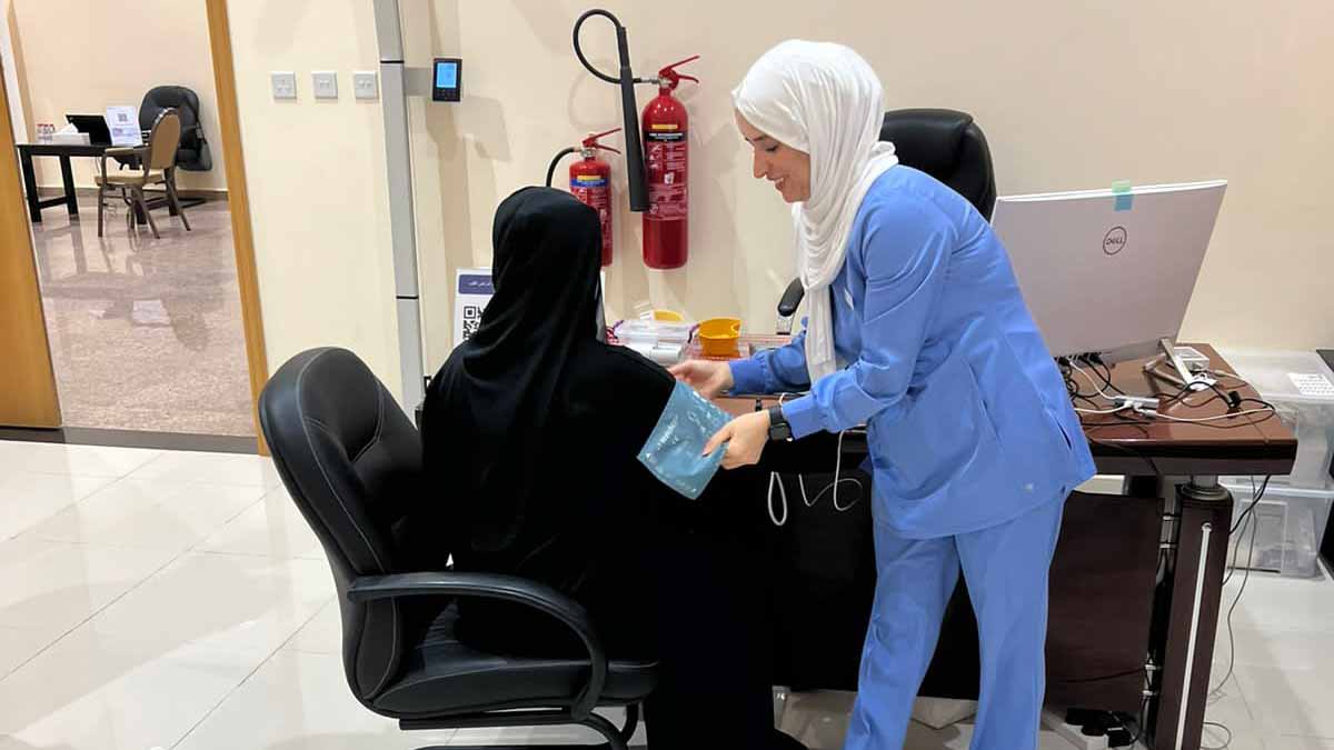 Image for the title: Al Suyoh Council conducts medical examinations for residents 