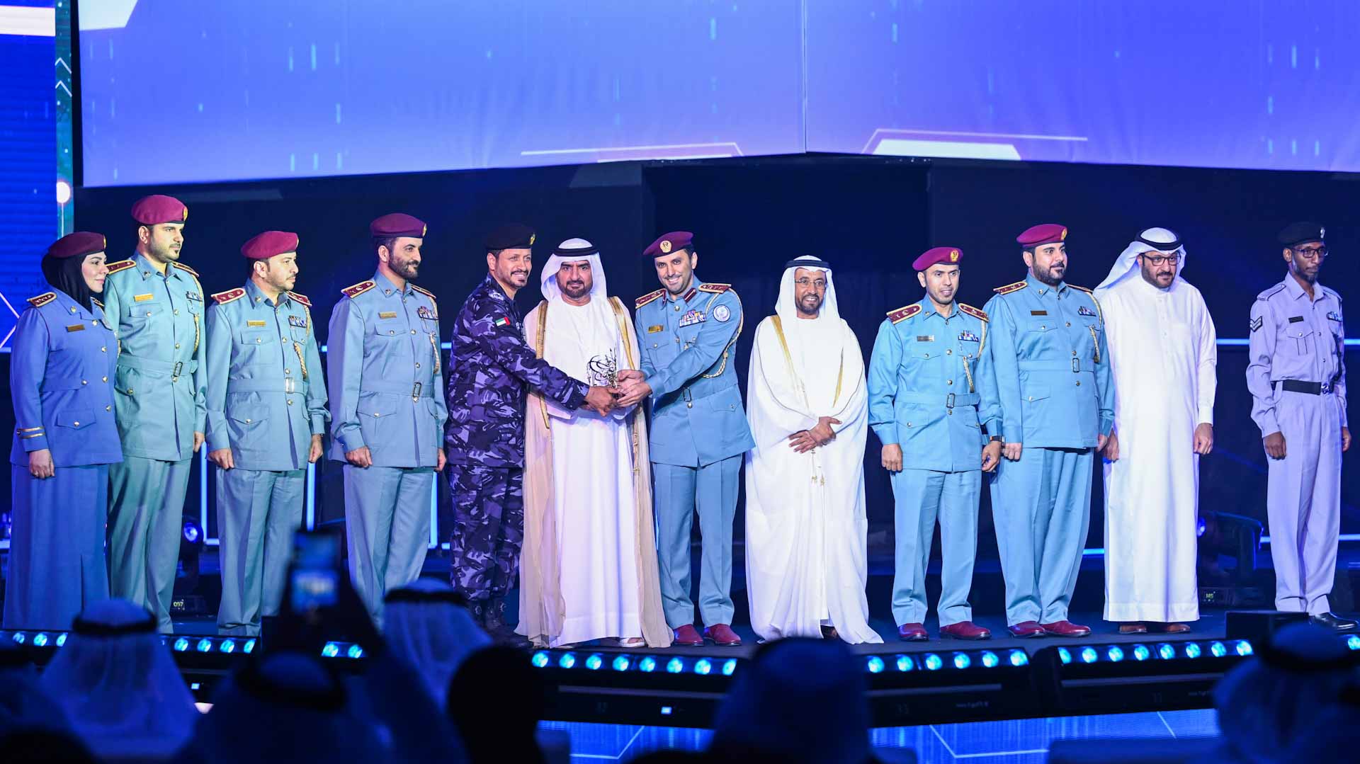 Image for the title: Sharjah Police wins Sharjah Award for Educational Excellence 