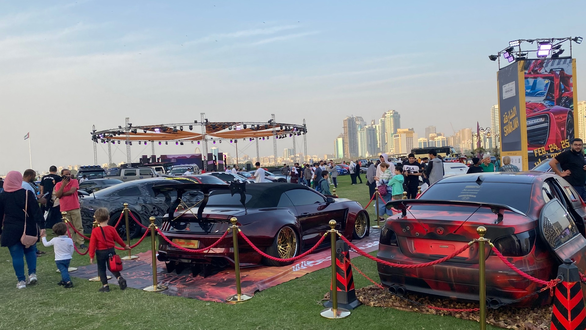 Image for the title: Successful Sharjah Wheelers Festival concludes 