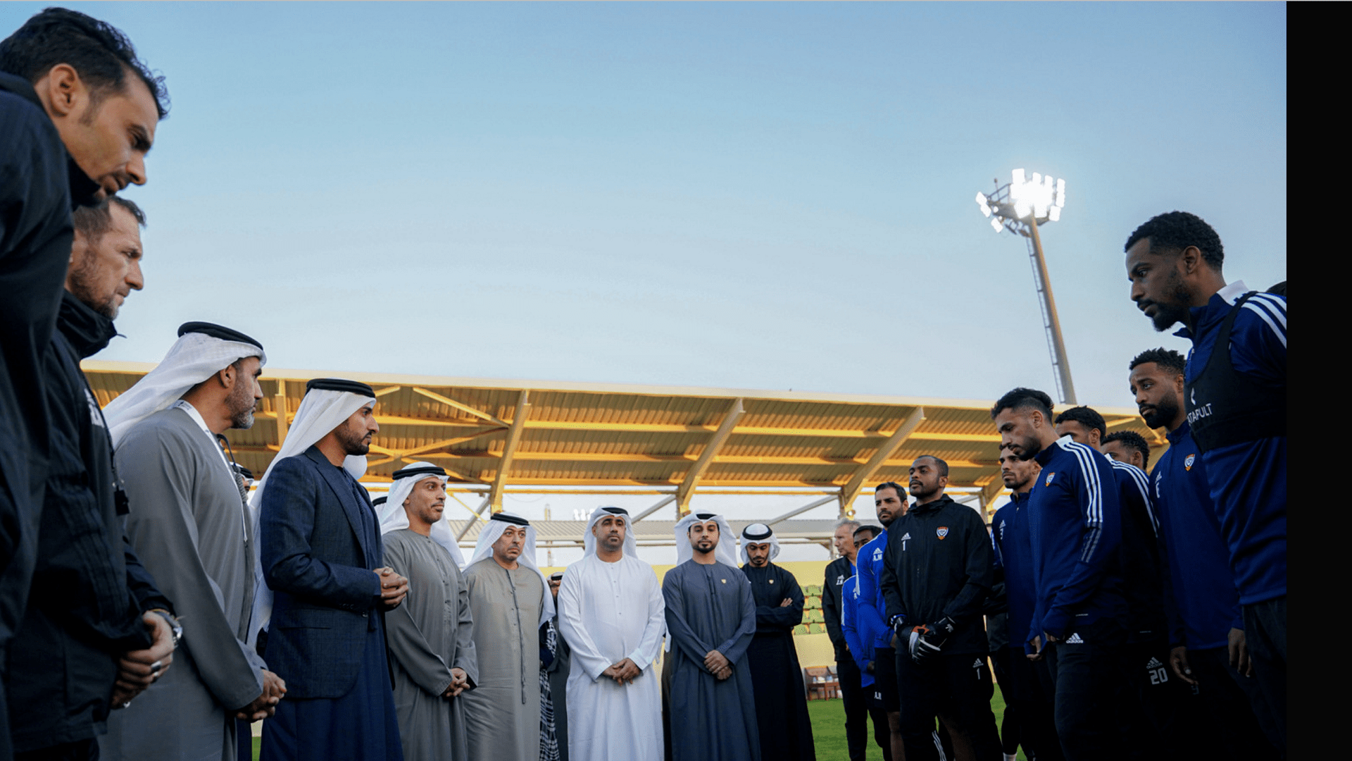 صورة بعنوان: راشد بن حميد: واثقون بإمكانيات منتخب الإمارات وقدرته على المنافسة 