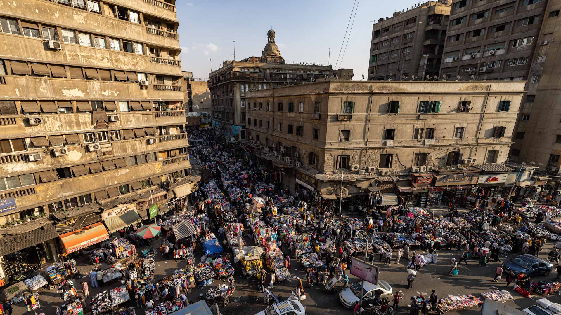 Image for the title: Rising food prices a crisis bite for Egyptians 