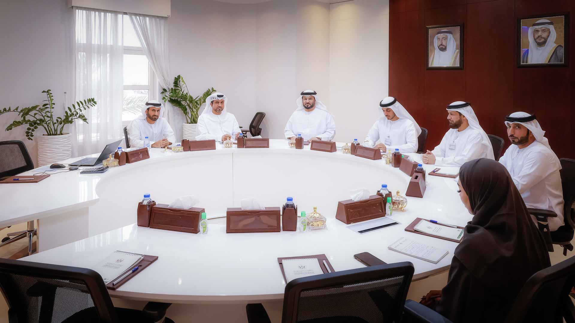 Image for the title: SEDD receives Mleiha Municipal Council members 