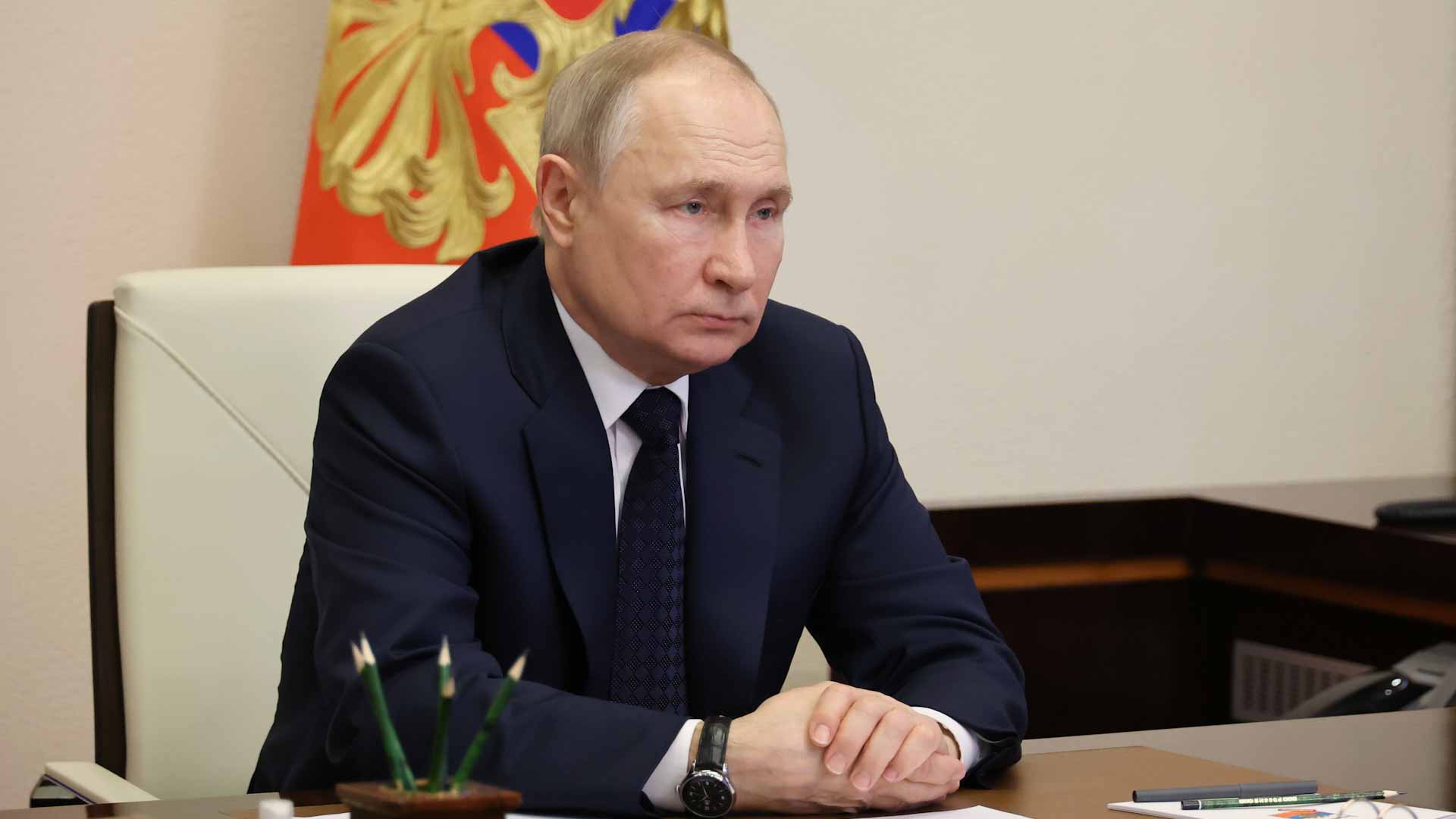 Image for the title: Putin sends missile ship to train in Atlantic, Med 