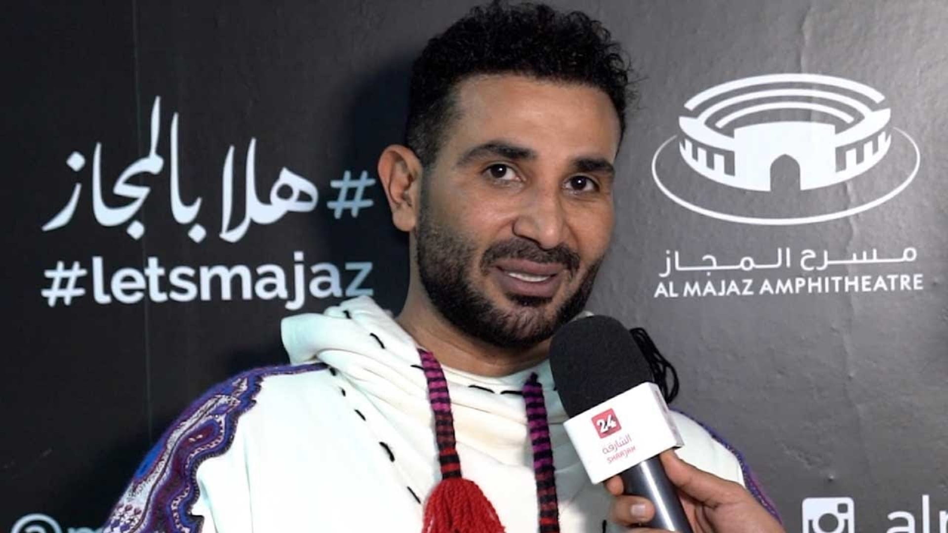 Image for the title: Ahmed Saad expresses happiness to be in Sharjah 