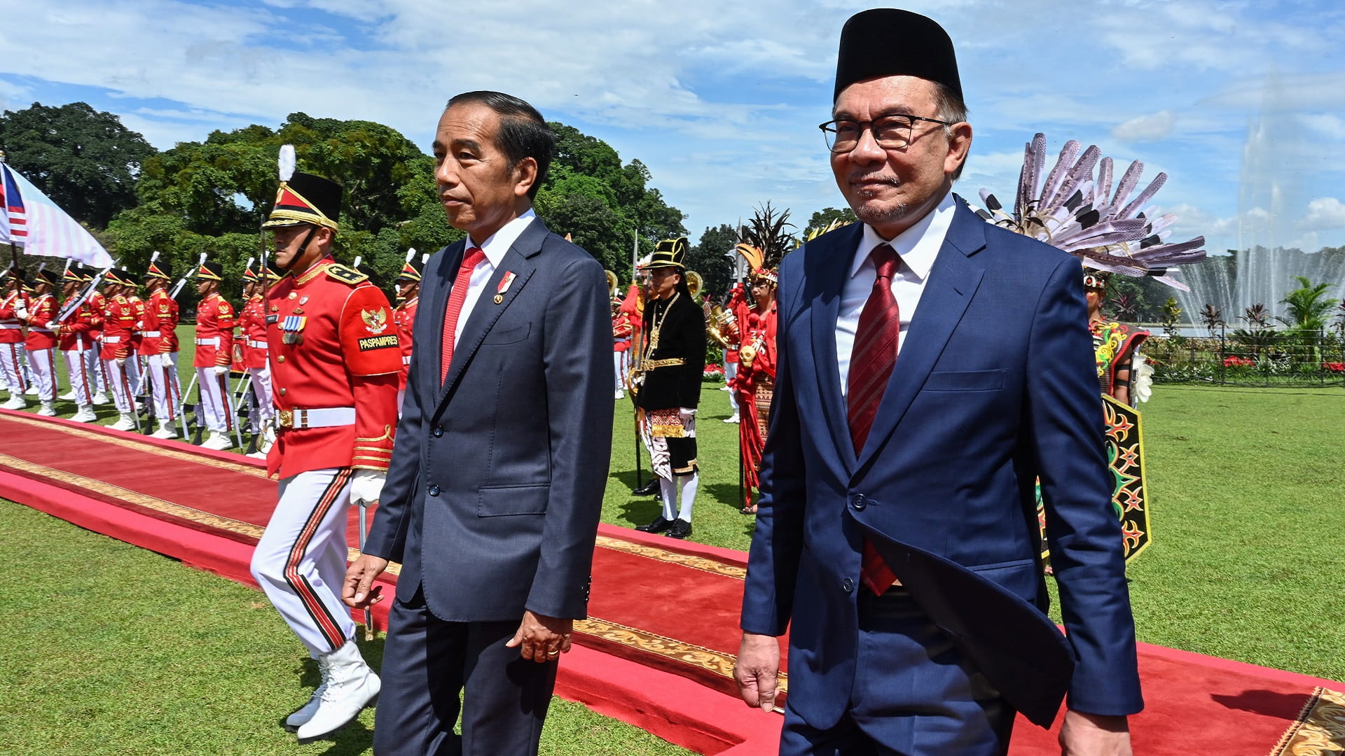 New Malaysia PM Anwar In Indonesia On First Foreign Trip