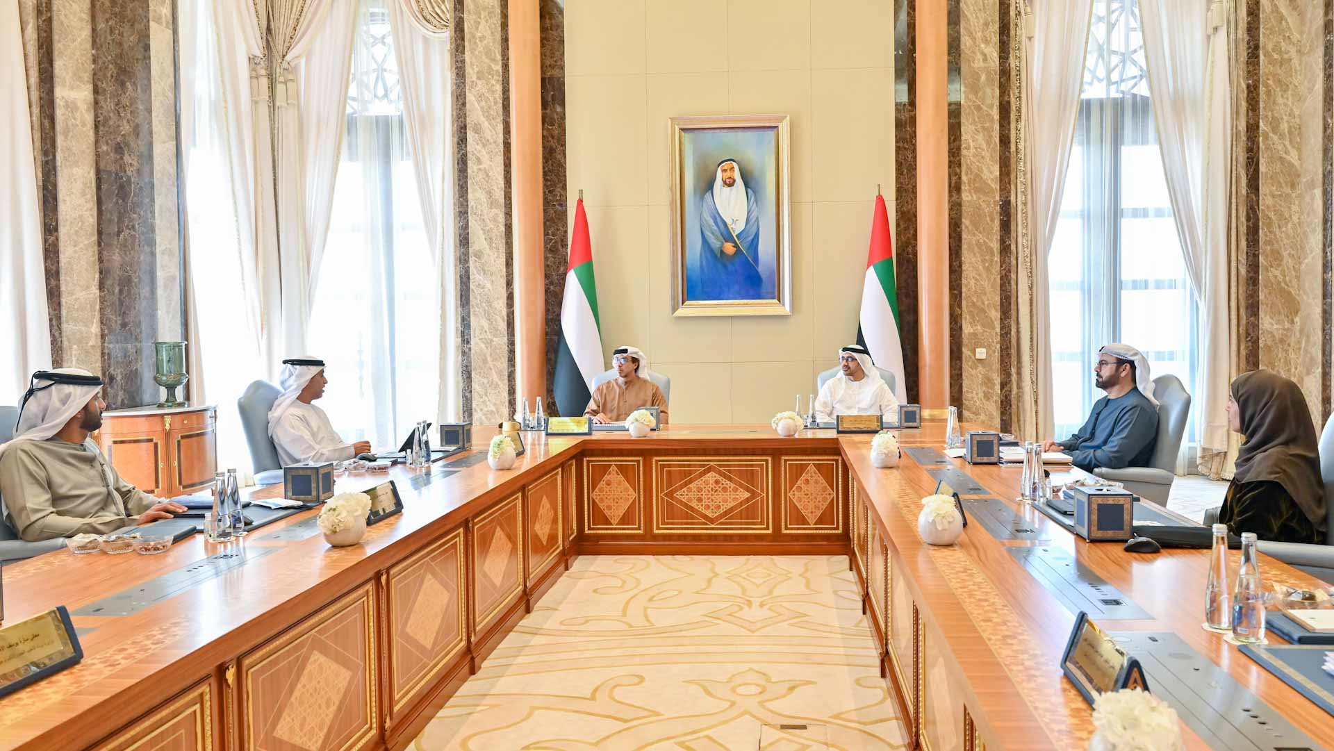 Image for the title: Mansour bin Zayed chairs ETCC Board meeting 