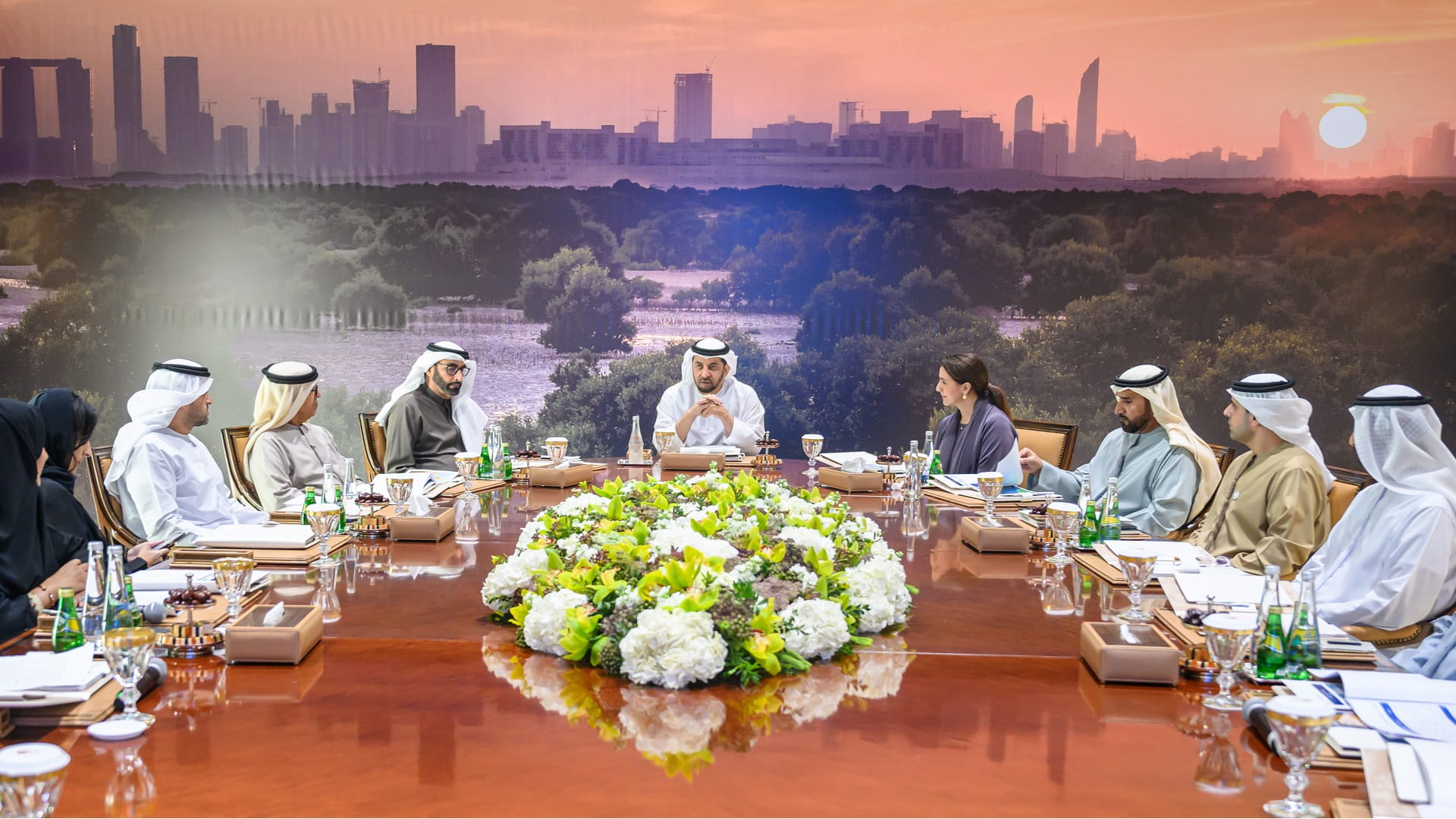 Image for the title: Hamdan bin Zayed reviews EAD’s key achievements in 2022 