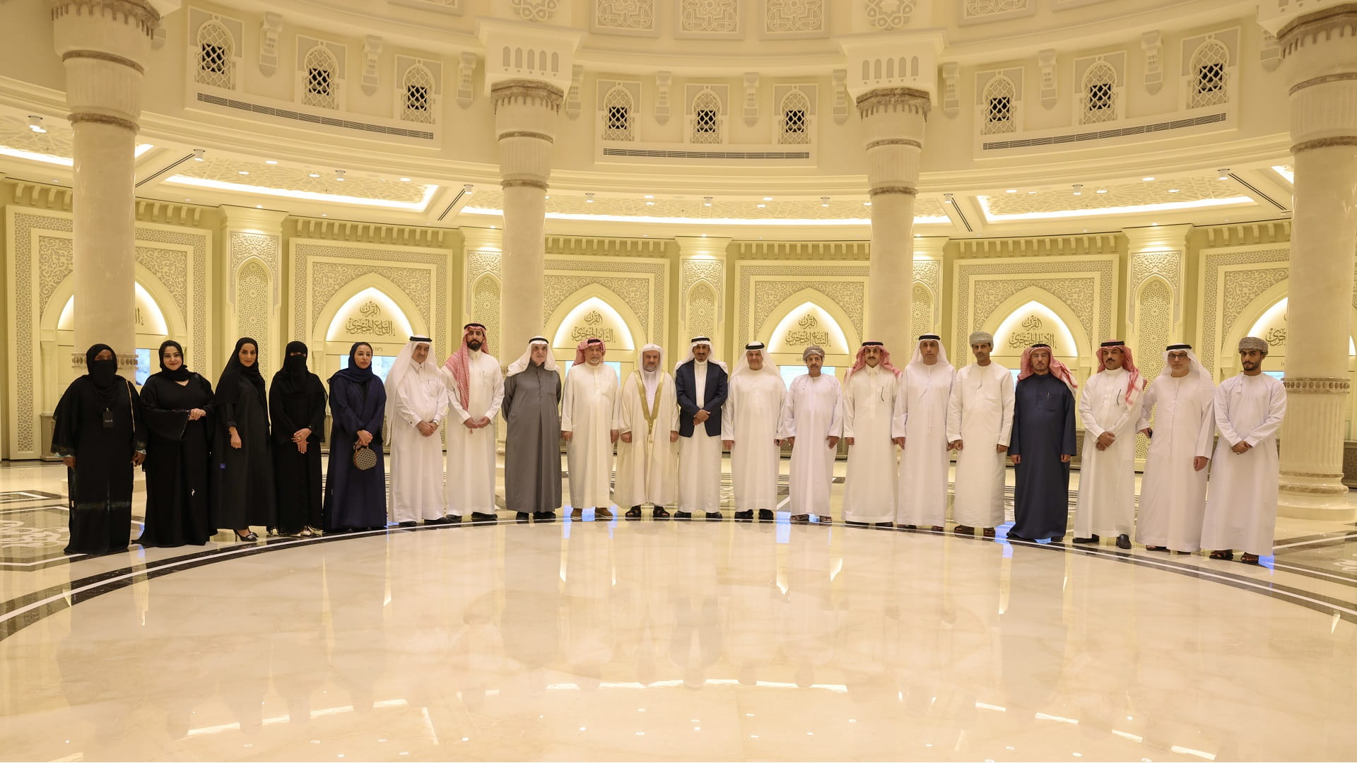 Image for the title: GCC delegation: HQA a unique knowledge and scientific icon 