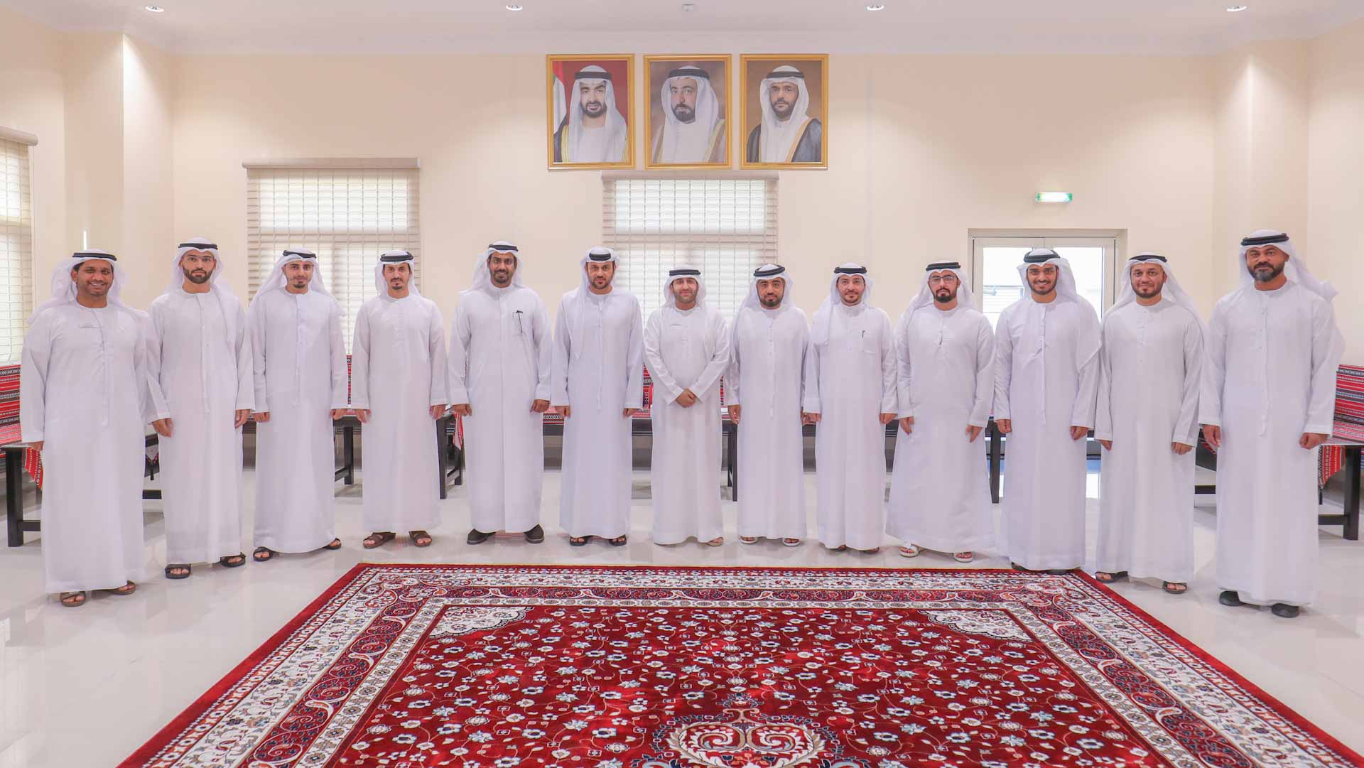 Image for the title: Al Suyoh Suburb Council elects its Chairman and VC 