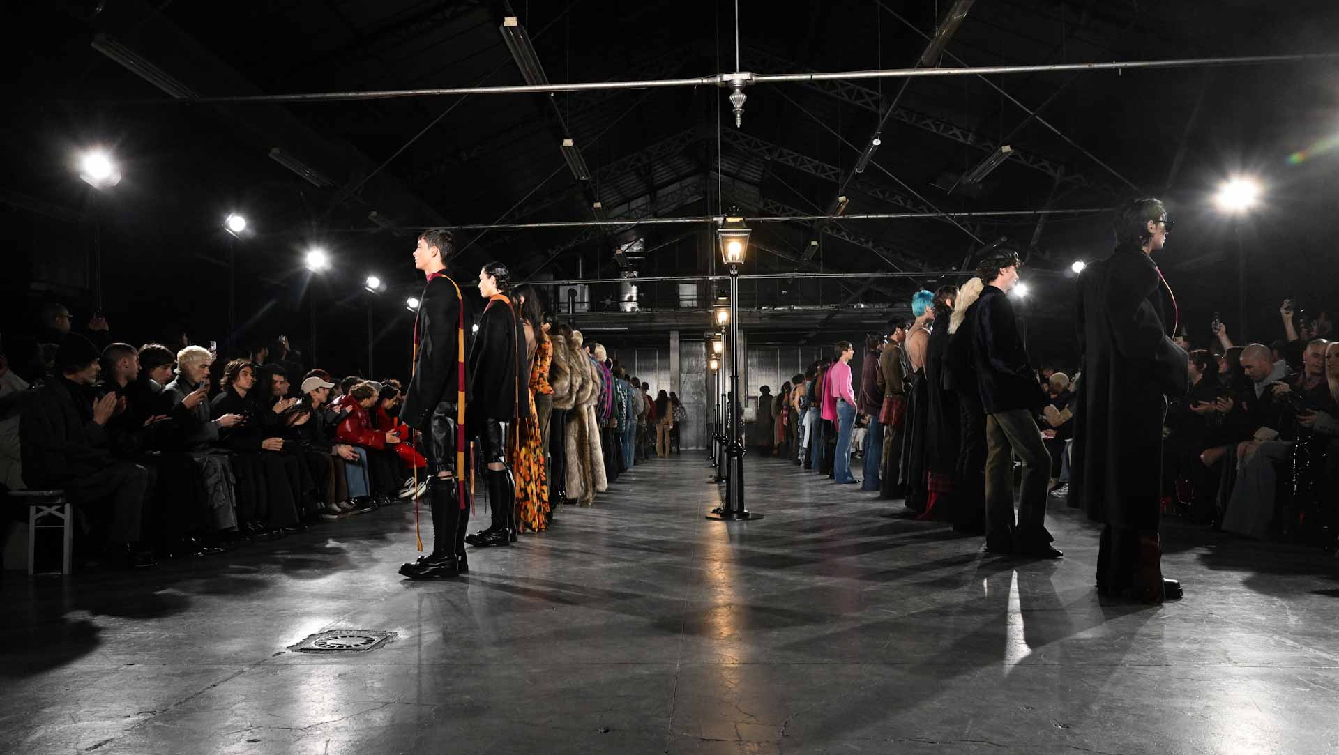 Image for the title: Saint Laurent opens Paris Fashion Week with chic wear for men 