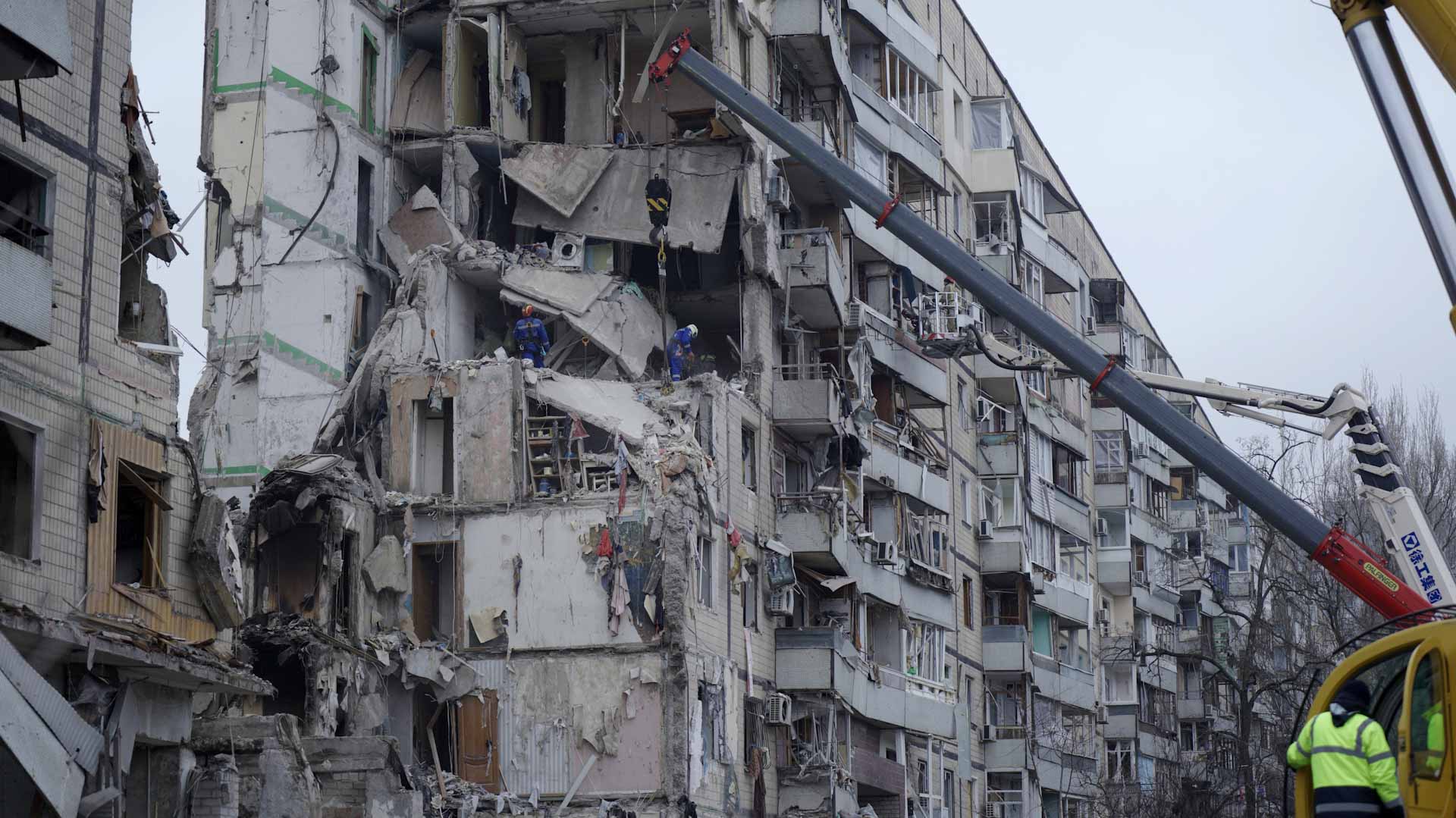 Image for the title: Ukraine reports that 25 people are still missing 