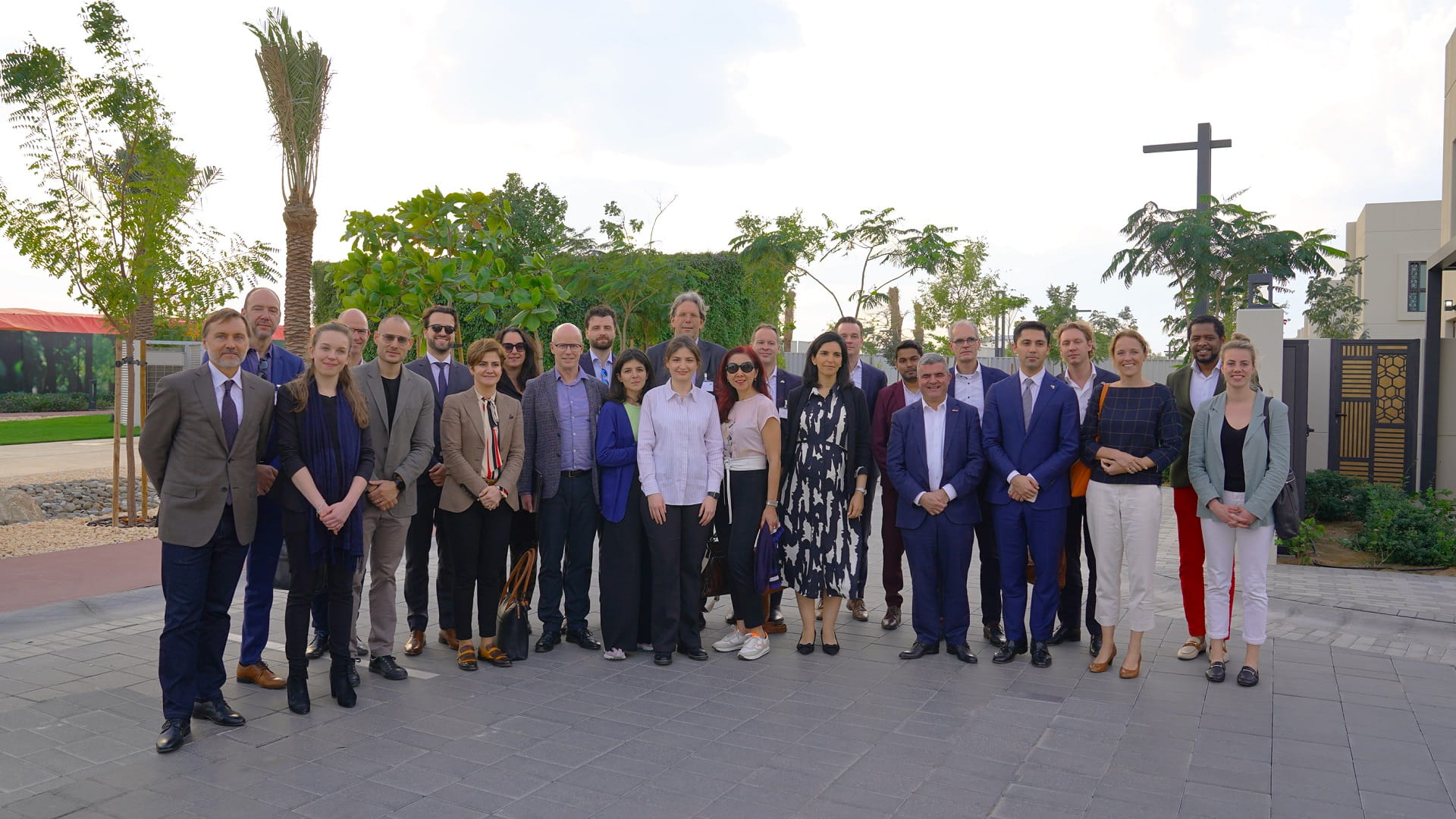 Image for the title: High-level Dutch trade mission visits Sharjah Sustainable City 