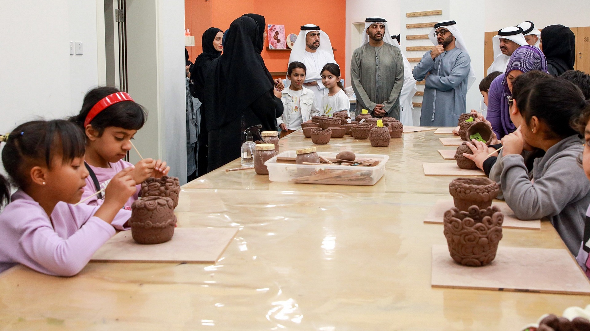 Image for the title: SCC’s ‘Family Affairs’ reviews Sharjah Children developing progs 