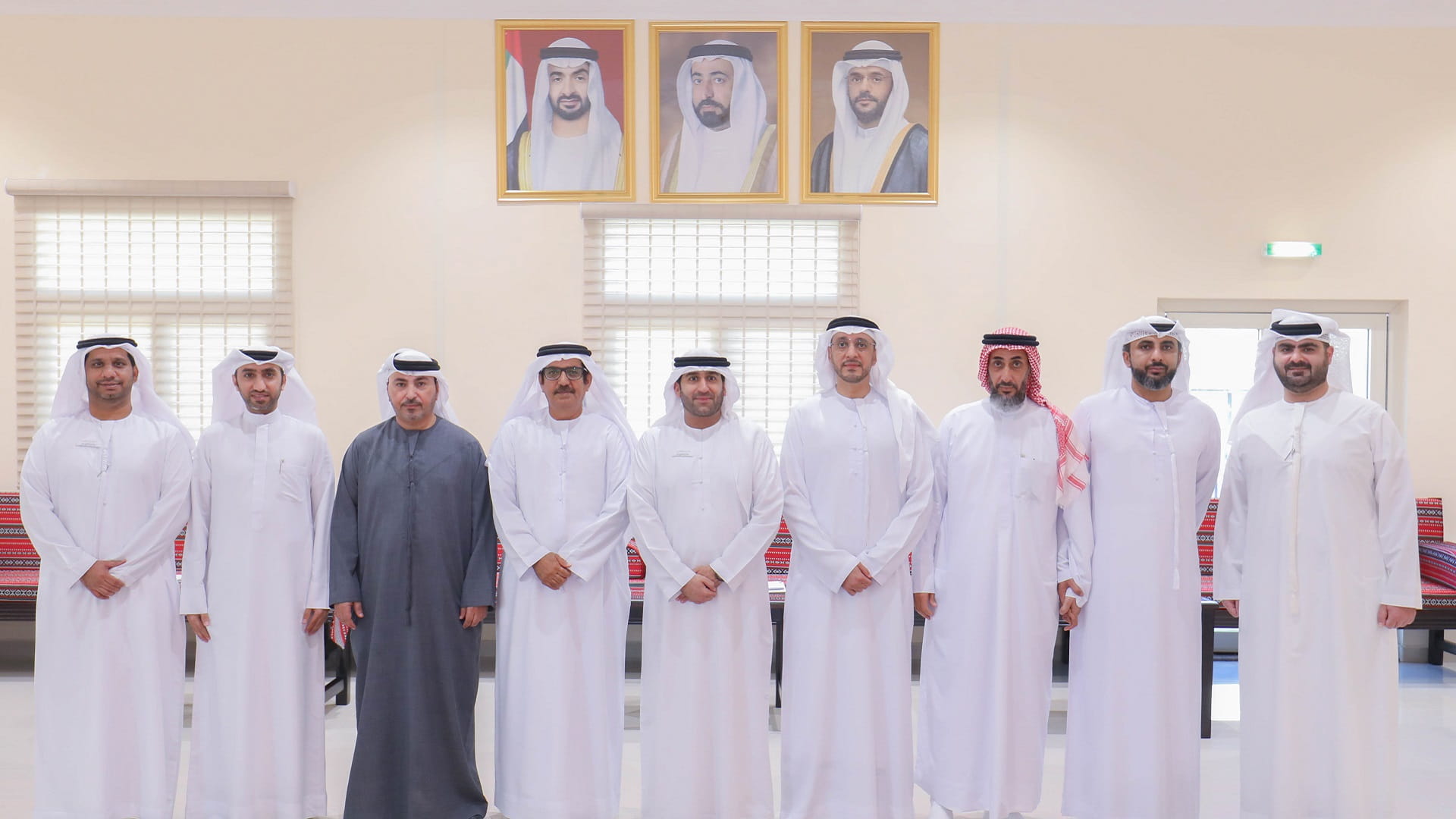 Image for the title: Al Suwaidi Chairman of Wasit Council, Al Shamsi Vice Chairman 