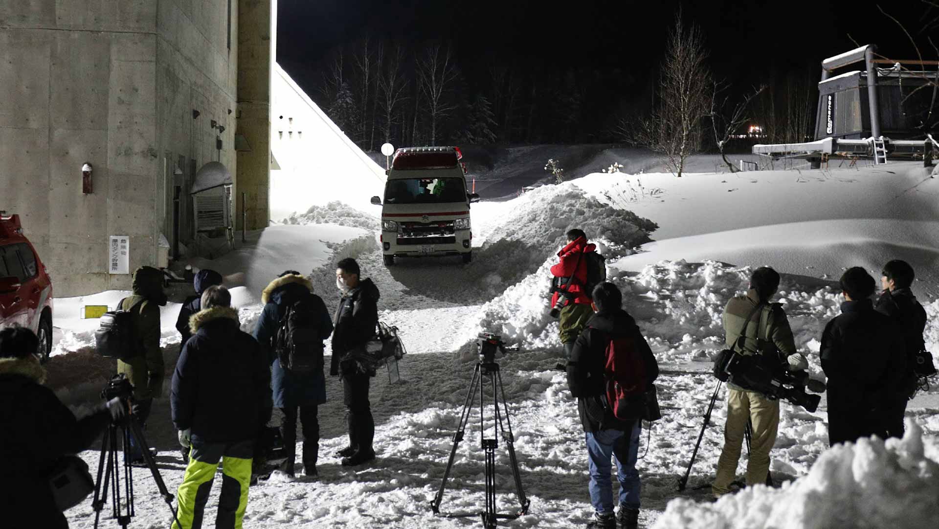 Image for the title: Two snowboarders missing after avalanche in Nagano, Japan 