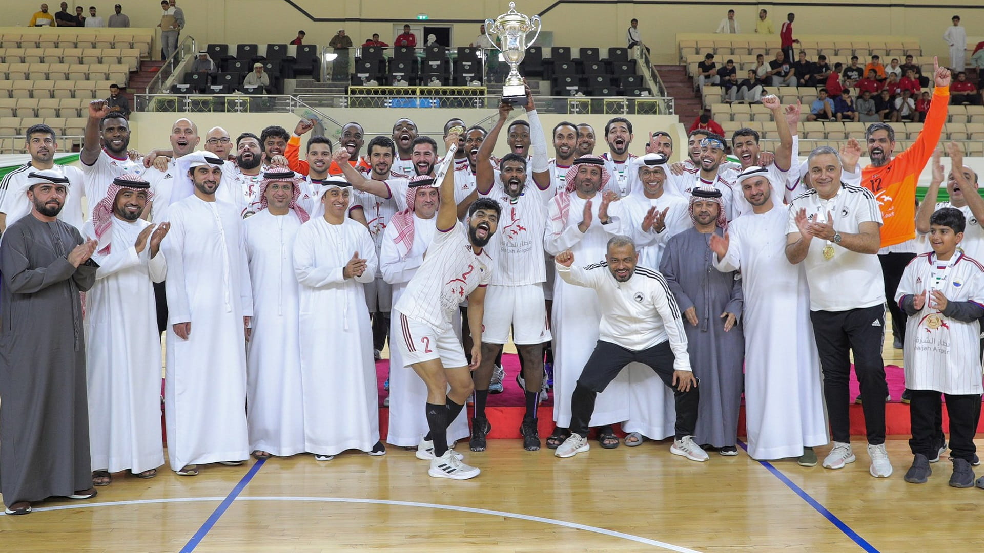 صورة بعنوان: الشارقة بطلاً لكأس صاحب السمو نائب رئيس الدولة لكرة اليد 