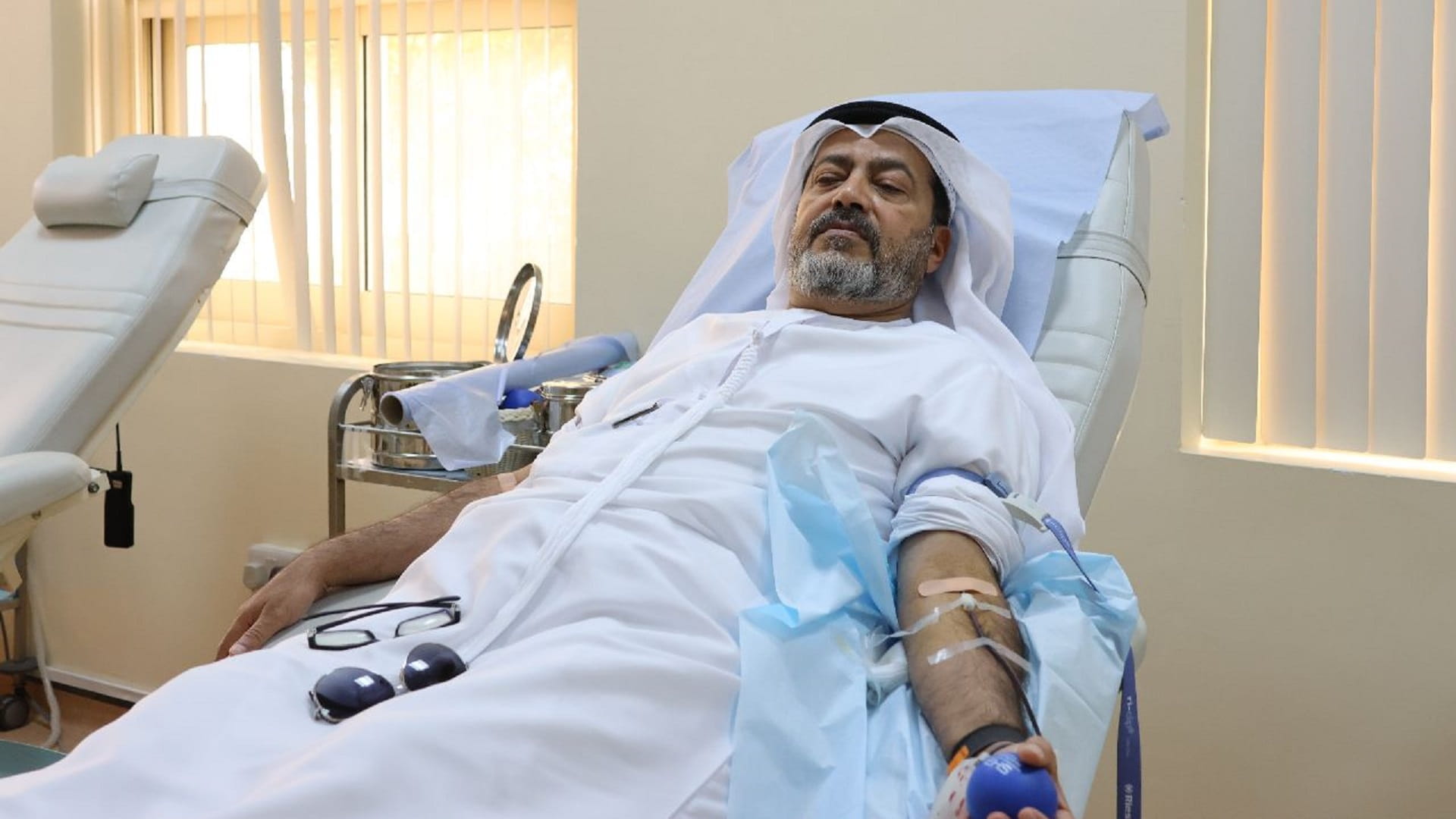 Image for the title: Al Thiqah Club for Handicapped launches blood donation campaign 