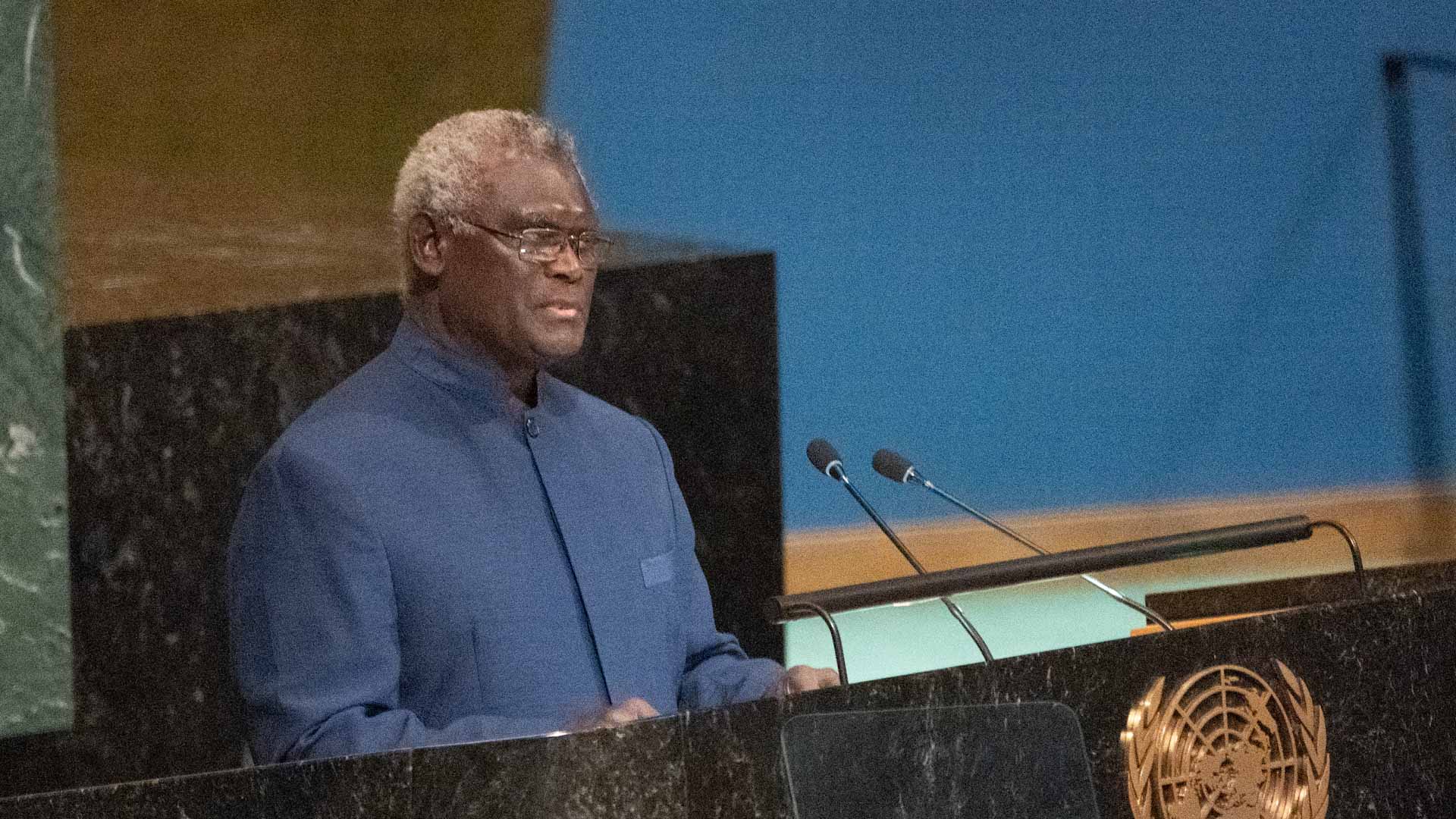Image for the title: Solomons PM heads to China to tighten ties 