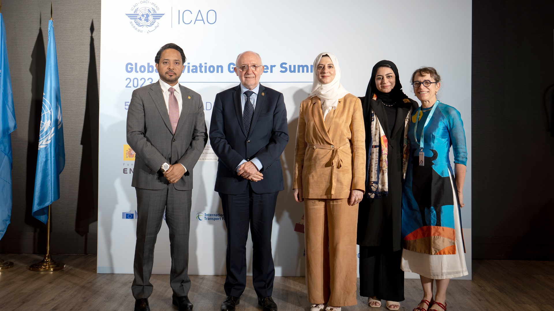 Image for the title: UAE GBC participates in Global Aviation Gender Summit in Madrid 