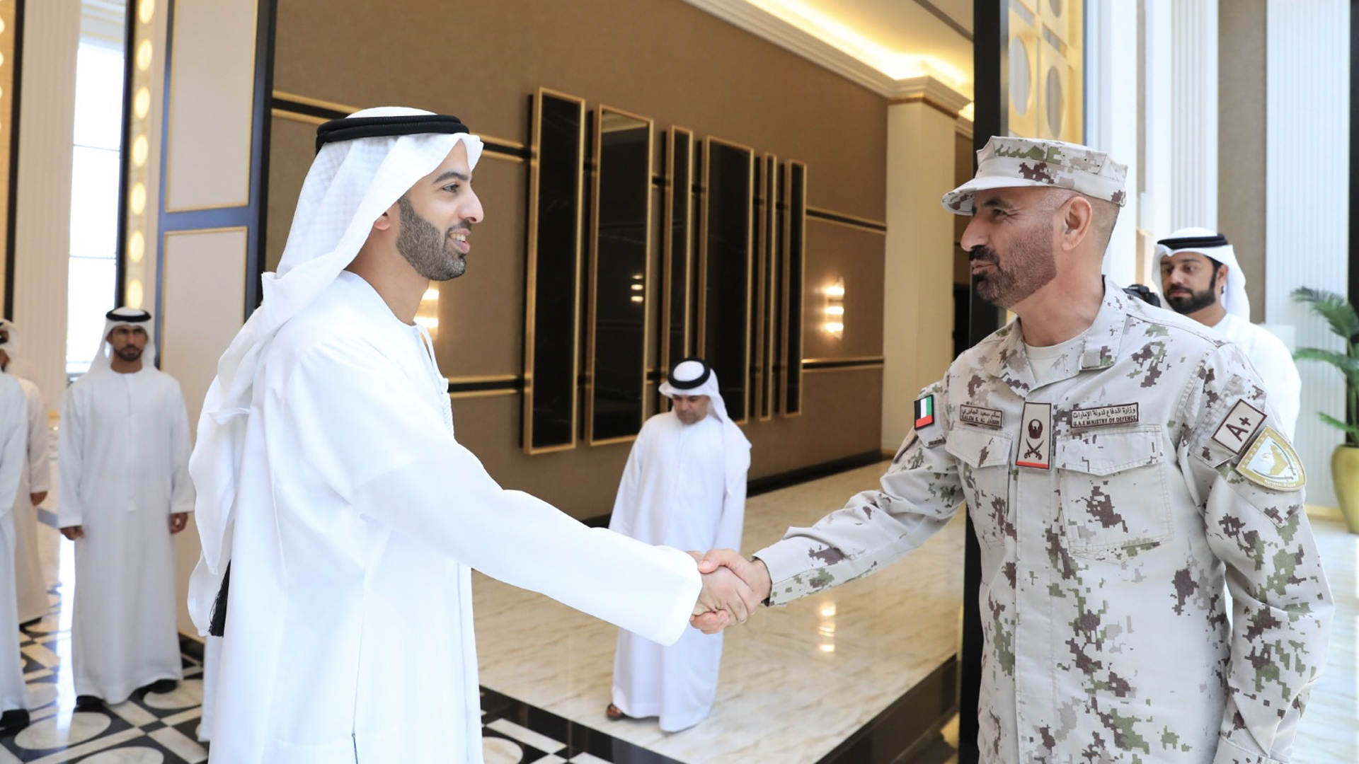 Image for the title: RAK CP receives Commander of National Guard 