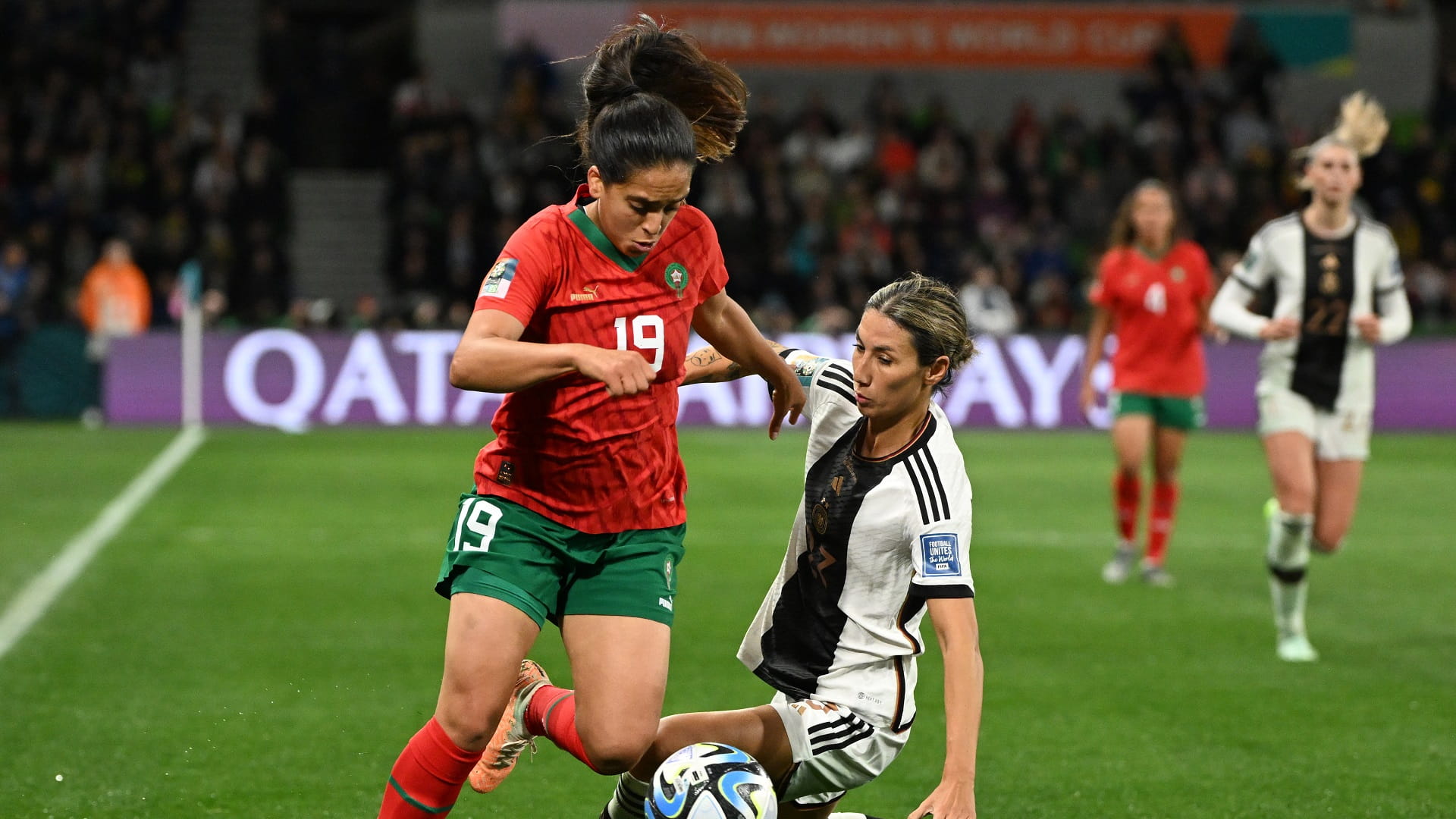 صورة بعنوان: منتخب المغرب يتعثر أمام نظيره الألماني بسداسية في مونديال السيدات 
