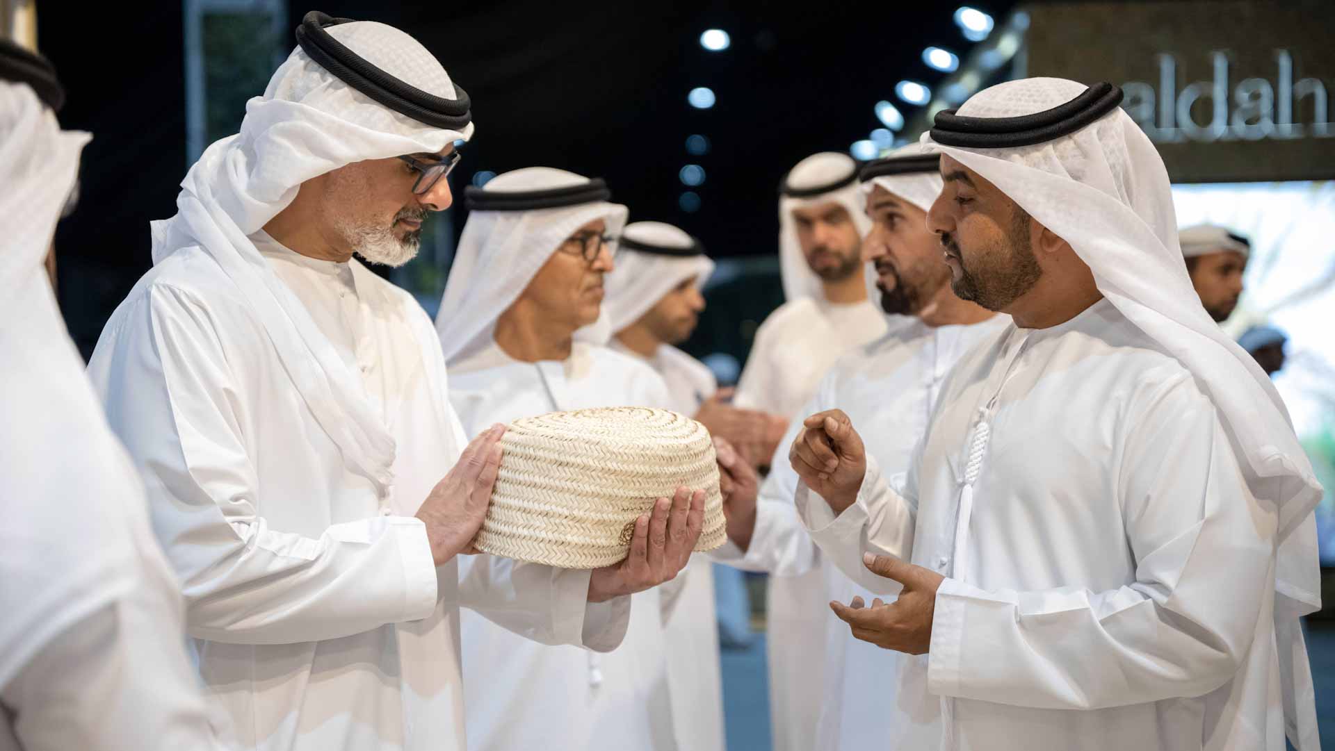 Image for the title: Khaled bin Mohamed bin Zayed visits 19th Liwa Dates Festival 