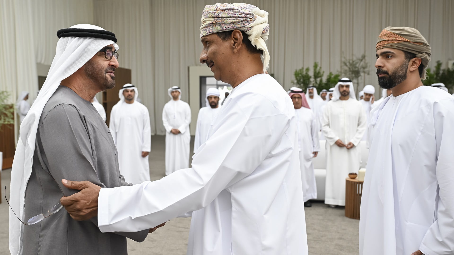 Image for the title: UAE Pres receives condolences for day 3 on Saeed bin Zayed death 