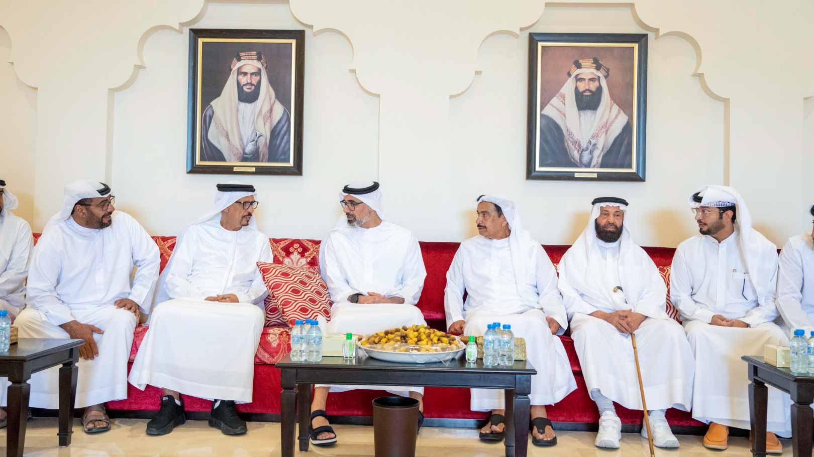 Image for the title: Khaled bin Mohamed bin Zayed condoles Mohamed Helal Al Kaabi 