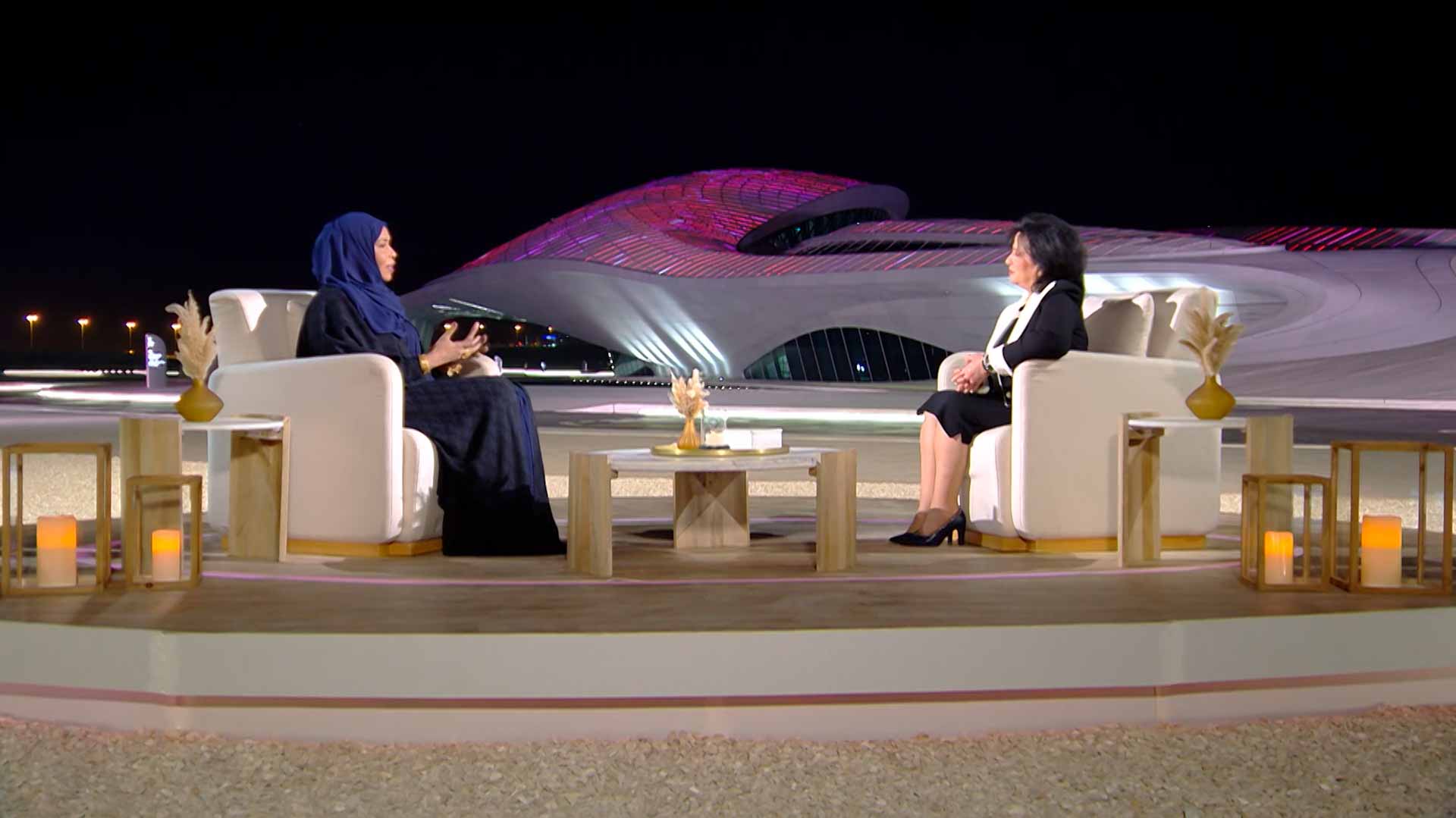 Image for the title: "Safeerat Al Maani" tells the success story of Arab women 
