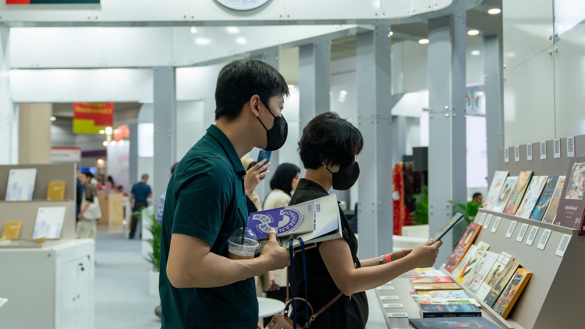 Image for the title: EPA showcases Emirati literature, culture at Seoul Book Fair 