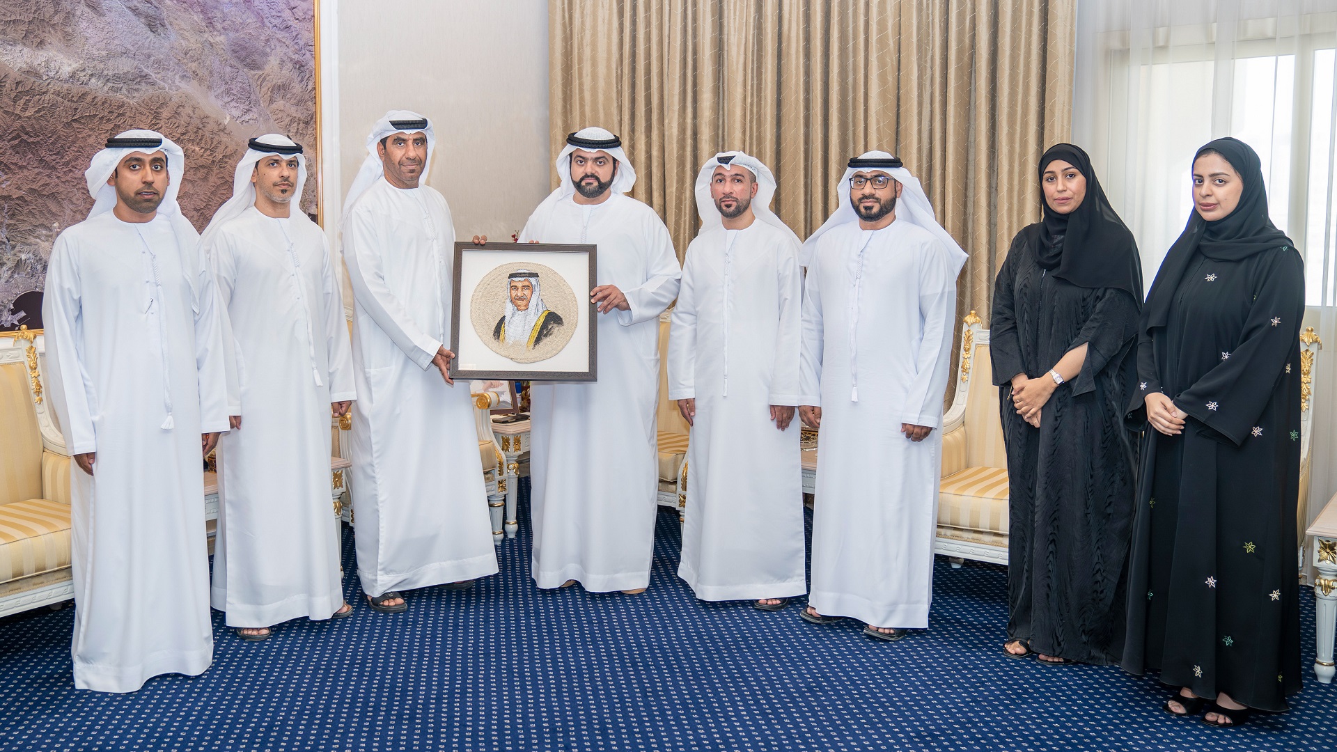 Image for the title: Fujairah Crown Prince meets ERC delegation 