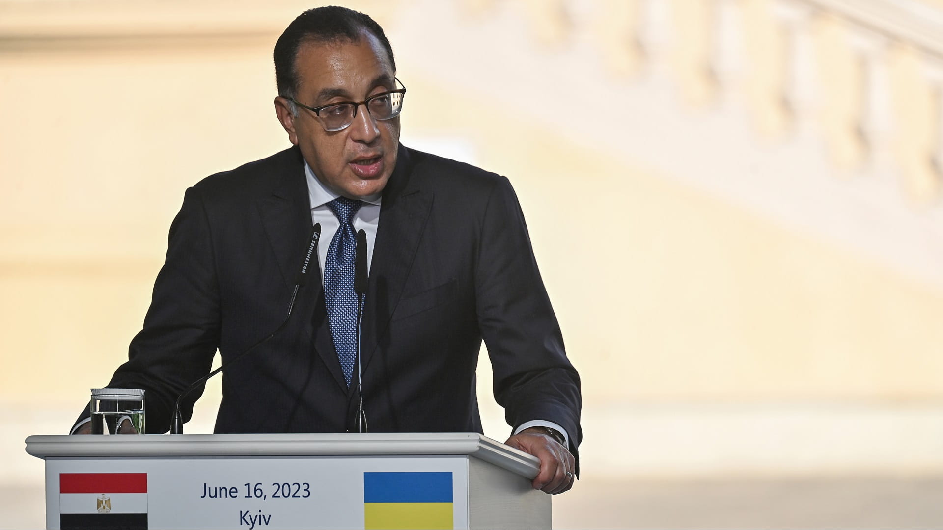 Image for the title: Egypt: Africa to continue efforts to solve Ru-Ukraine conflict 