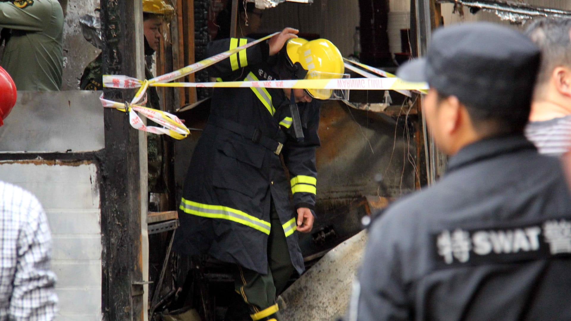 Image for the title: Restaurant explosion kills at least 31 in China 