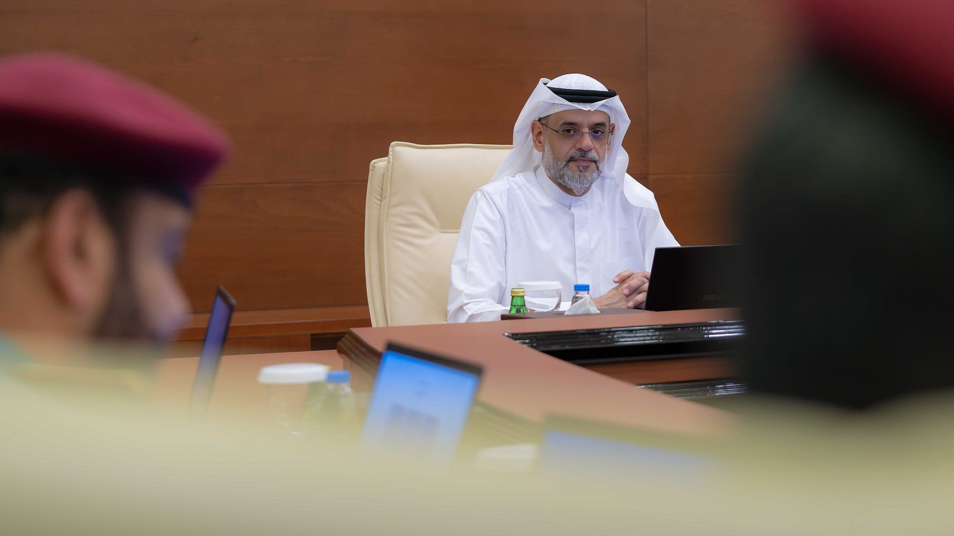 Image for the title: Sharjah CP chairs PSA Council meeting 