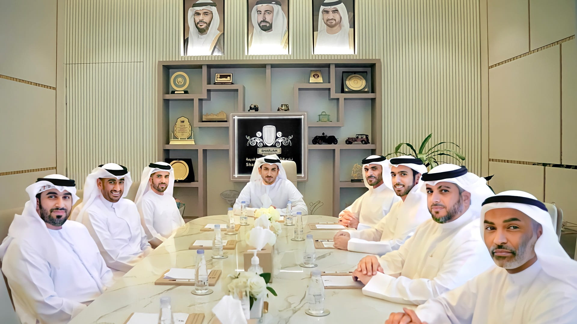 Image for the title: Sharjah Old Cars Club’s Board assigns portfolios 