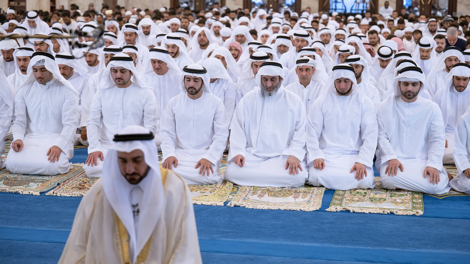 Image for the title: Dubai CP performs Eid Al Adha prayer at Zabeel Grand Mosque 