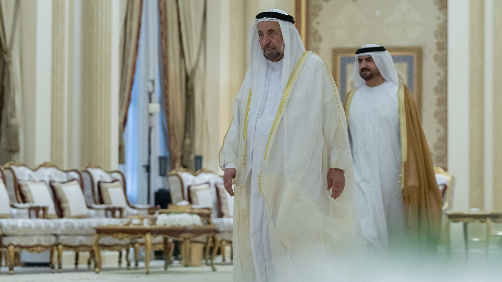 Image for the title: Sharjah Ruler receives Eid Al Adha well-wishers at Al Badi Palace 