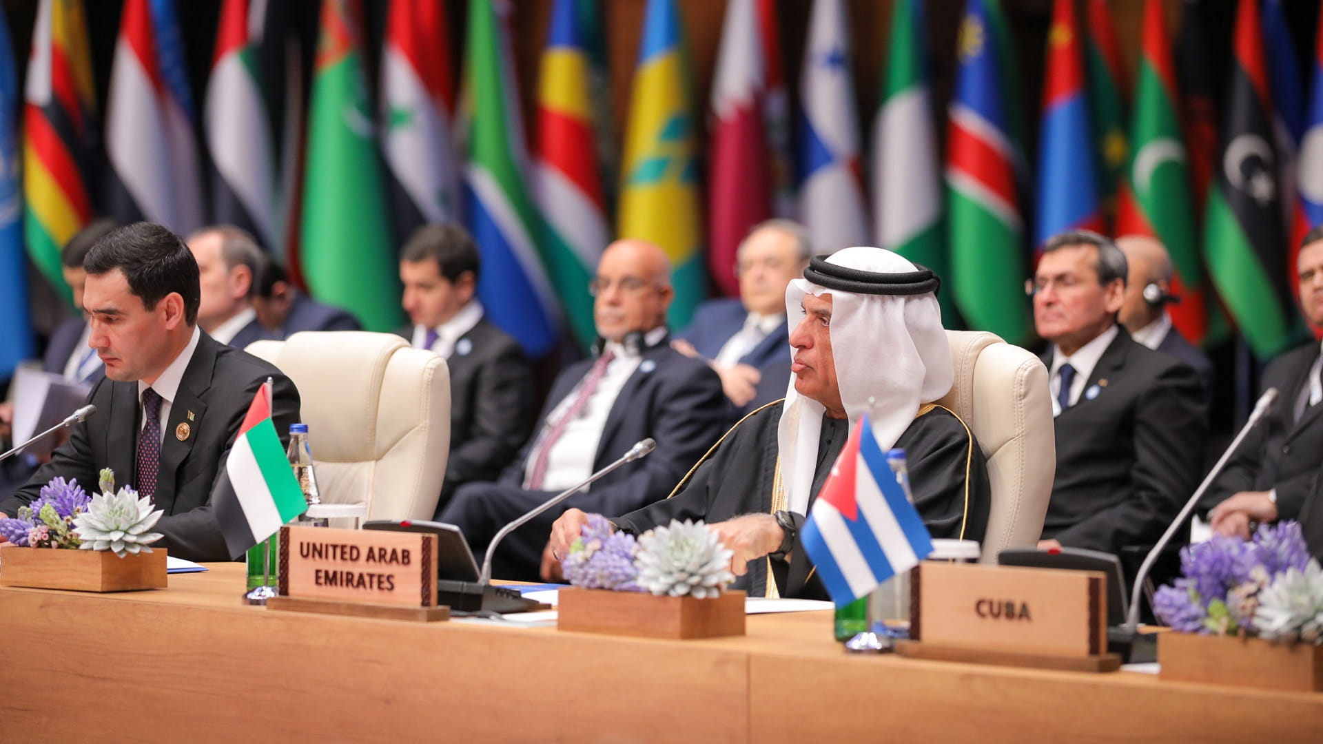 Image for the title: RAK Ruler highlights UAE’s humanitarian role at NAM summit 